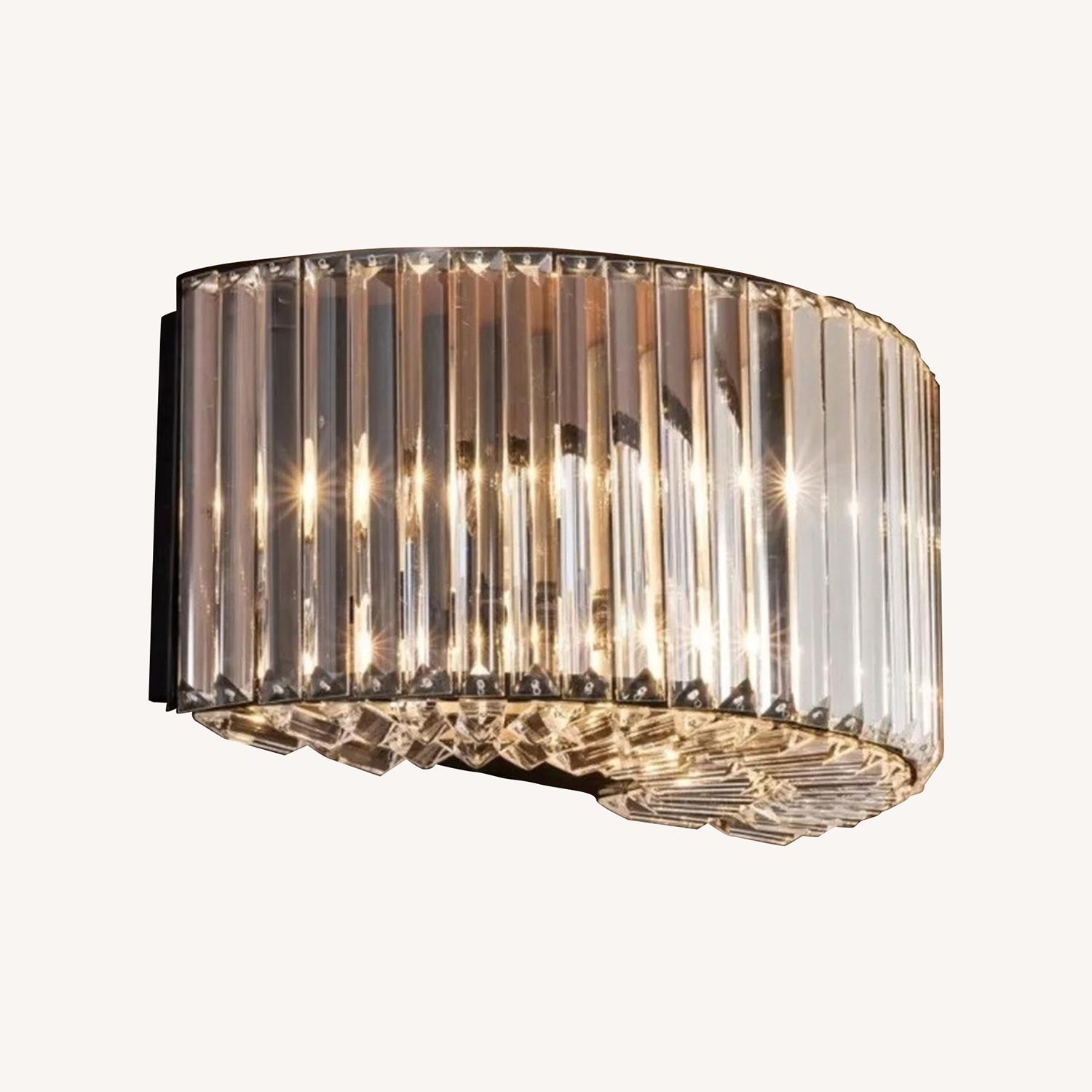 Eichholtz Infinity Crystal Glass Rods Wall Lamp - image-0