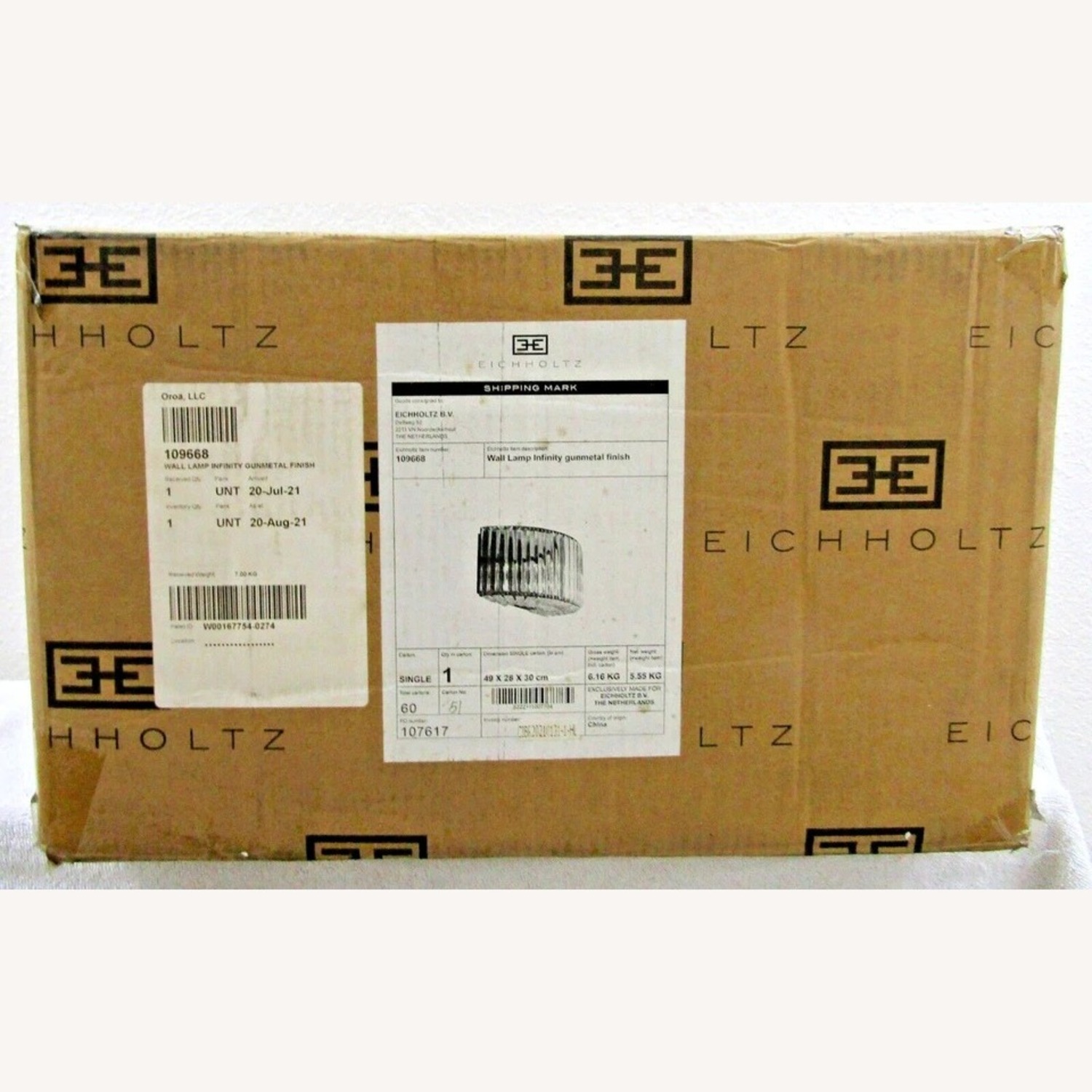 Eichholtz Infinity Crystal Glass Rods Wall Lamp - image-15