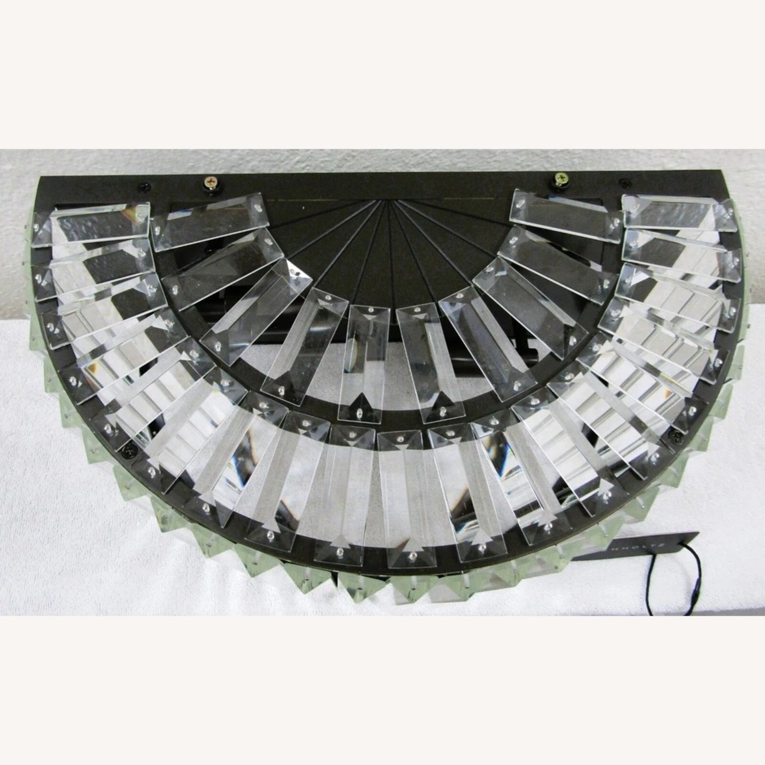 Eichholtz Infinity Crystal Glass Rods Wall Lamp - image-7