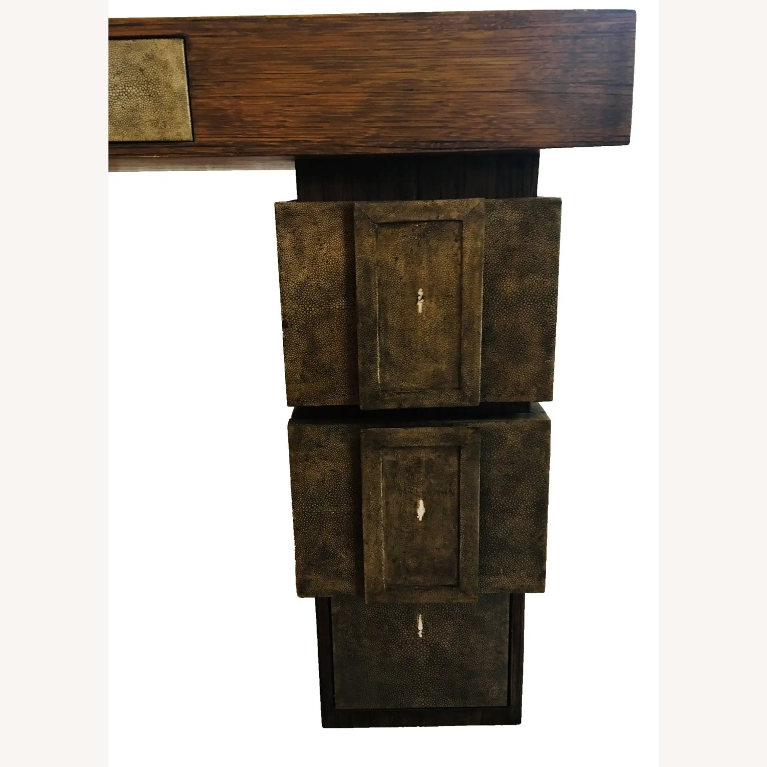 R&Y Augousti 1990s Shagreen Desk - image-3