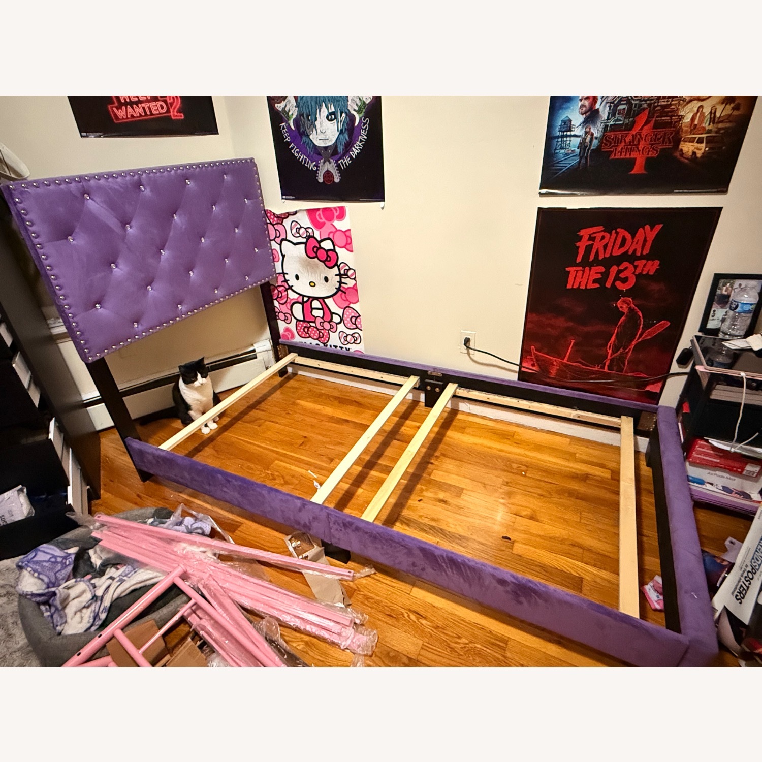 Castilla Upholstered Platform Bed - image-1