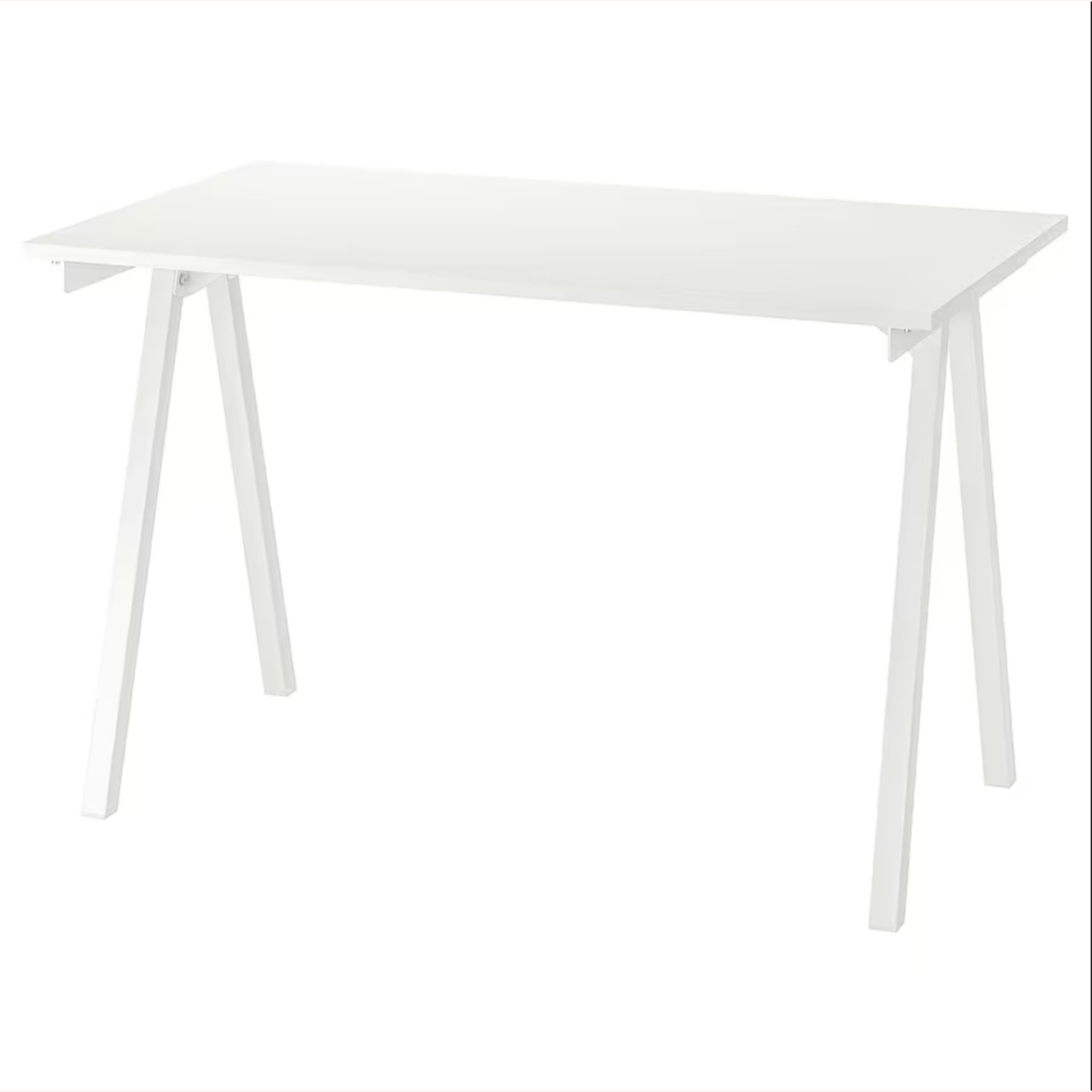 IKEA TROTTEN White Desk - image-1