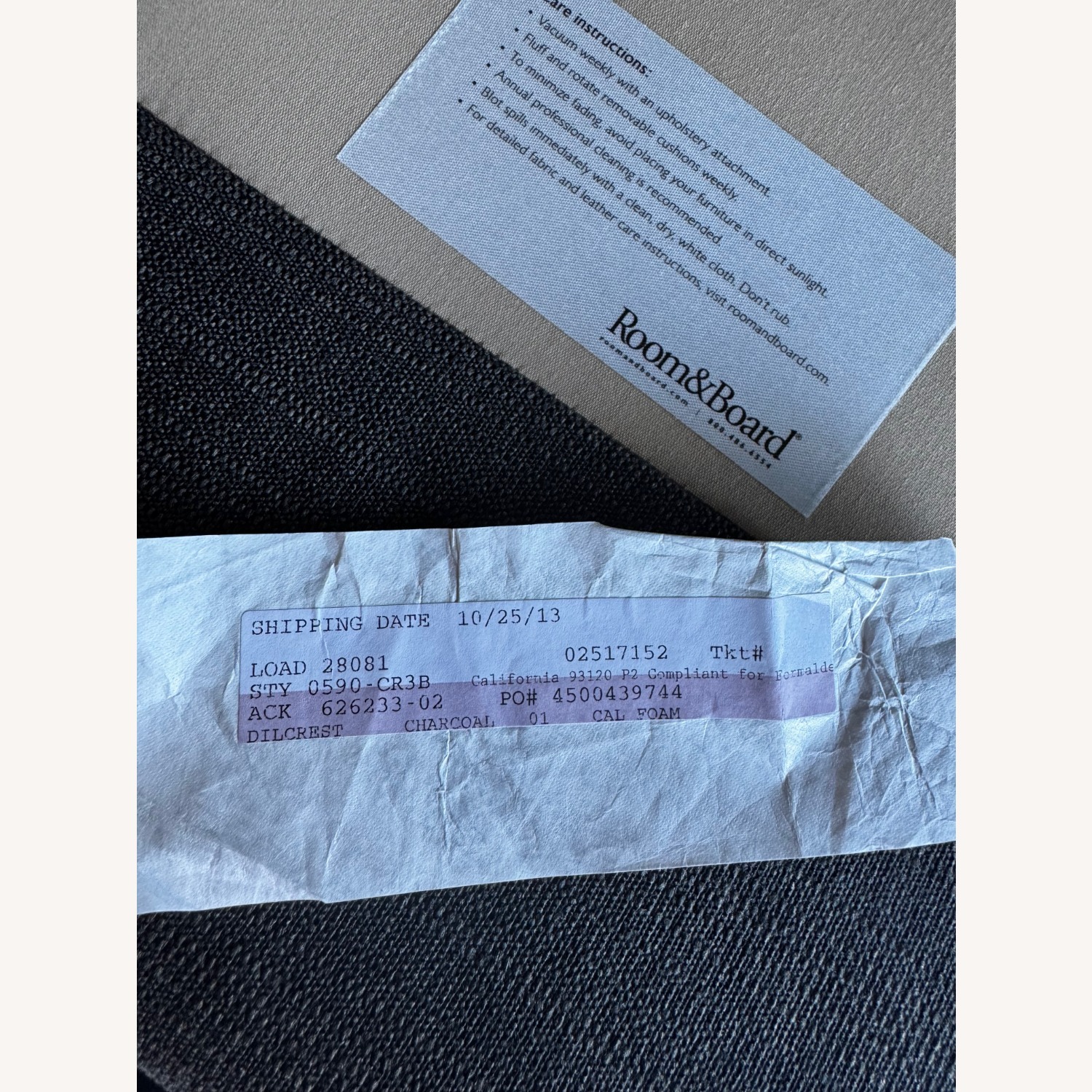 Room & Board Jasper Sofa Right Arm Chaise - image-5