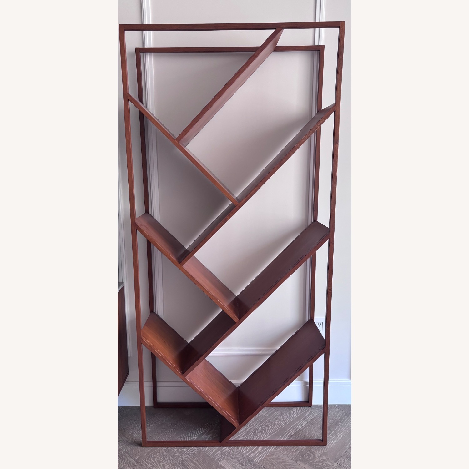 CB2 V Bookcase Room Divider - image-1