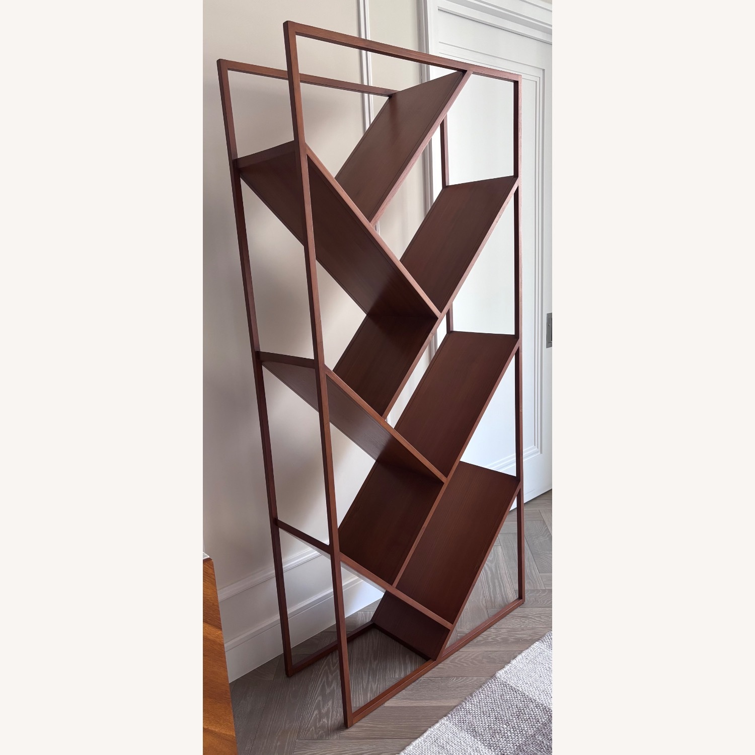 CB2 V Bookcase Room Divider - image-3