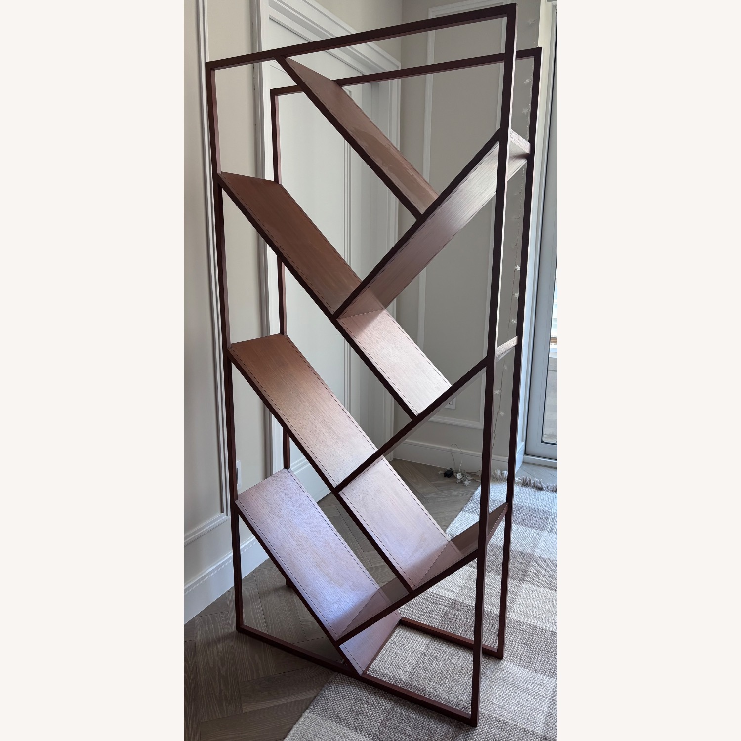 CB2 V Bookcase Room Divider - image-4