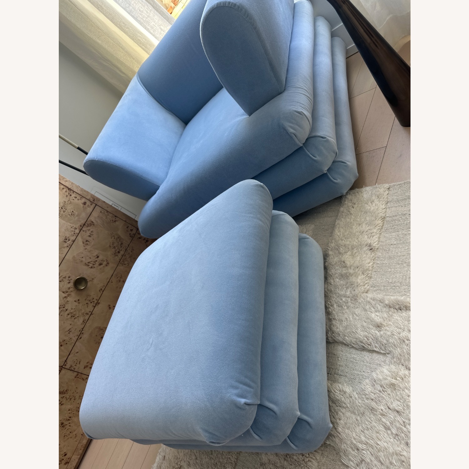 Lulu & Georgia Accent Chair and Ottoman - image-3