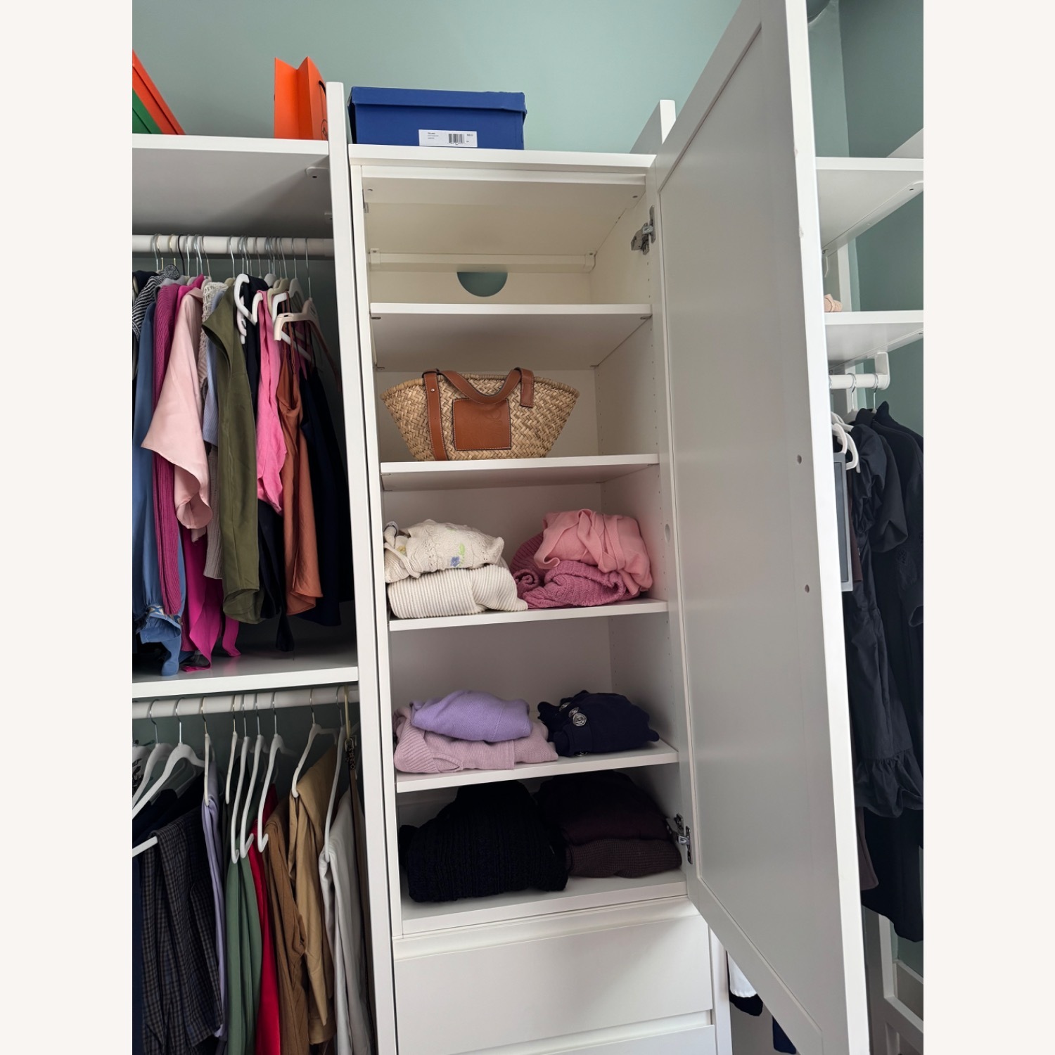 Pottery Barn Stand Alone Walk In Closet System - image-5