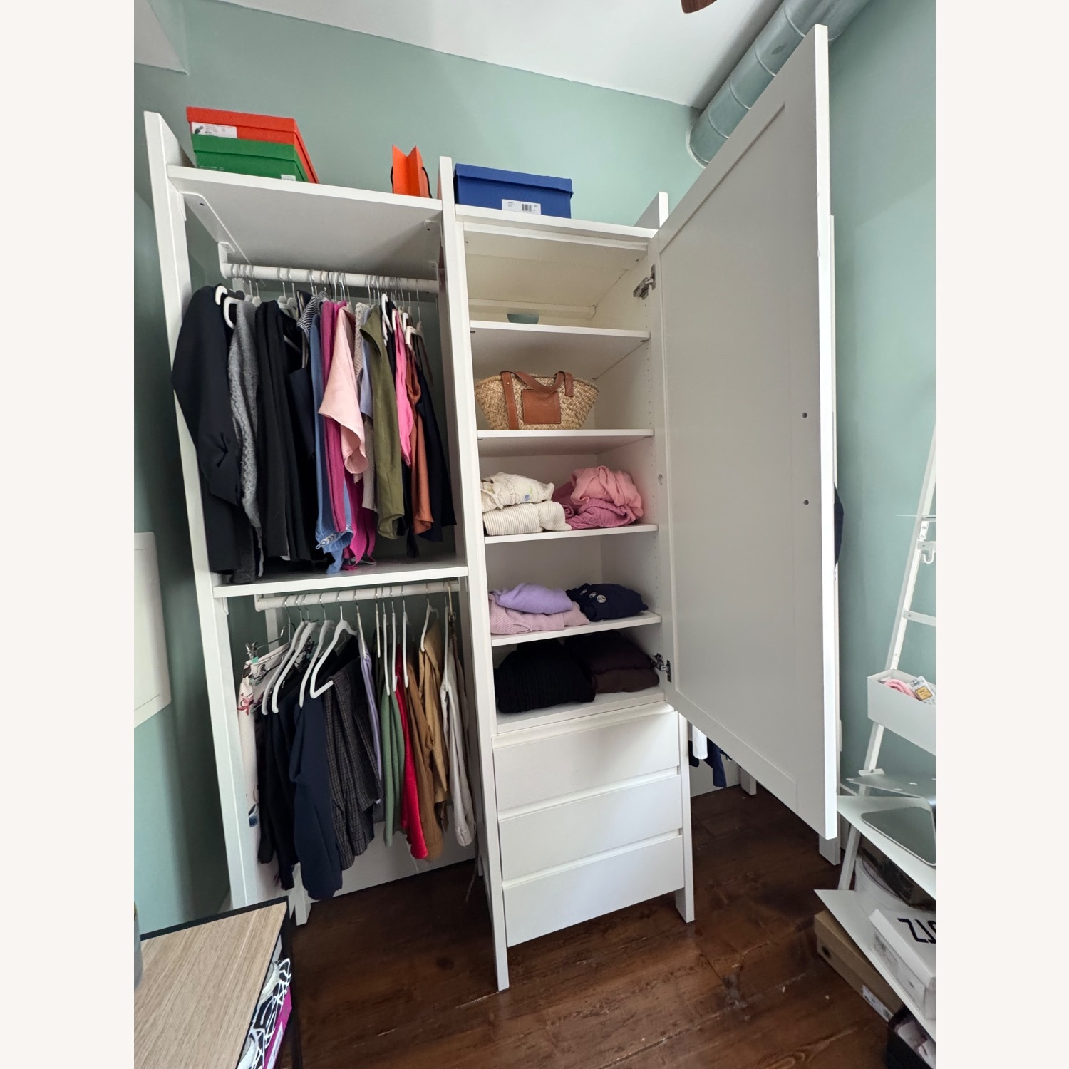 Pottery Barn Stand Alone Walk In Closet System - image-10