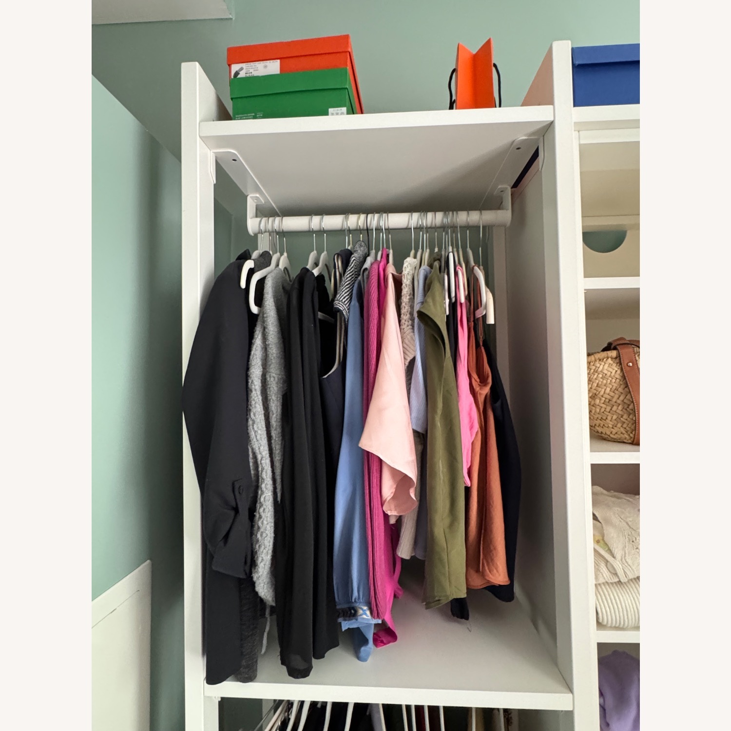 Pottery Barn Stand Alone Walk In Closet System - image-6