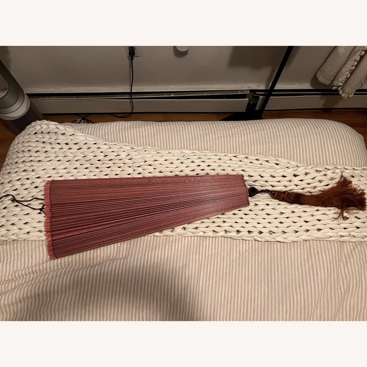 60 Inch Bamboo Wall Fan - image-3