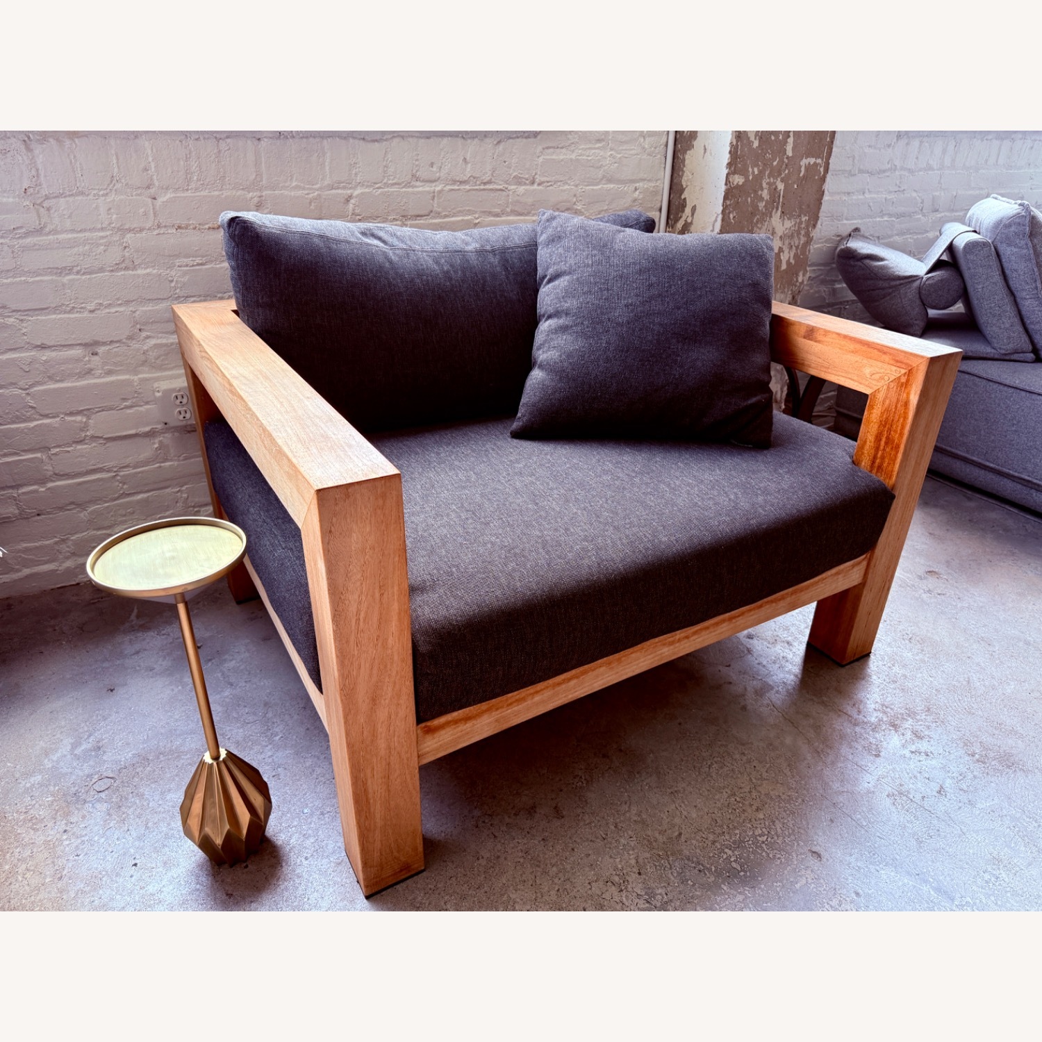 HD Buttercup Outdoor Chair and a Half with Cushions - image-7