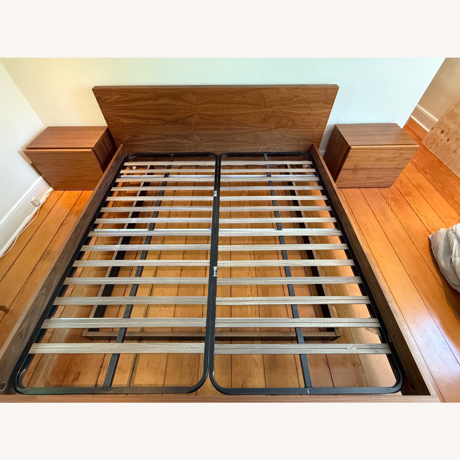 Room & Board Wooden Kind Bed Frame - image-1