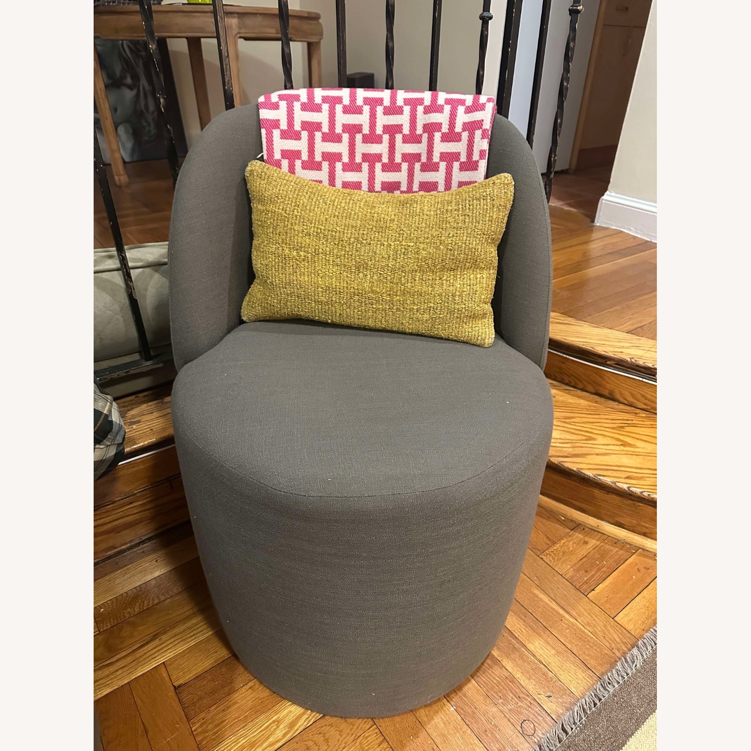 Joss & Main Linen Dining Chairs - image-2