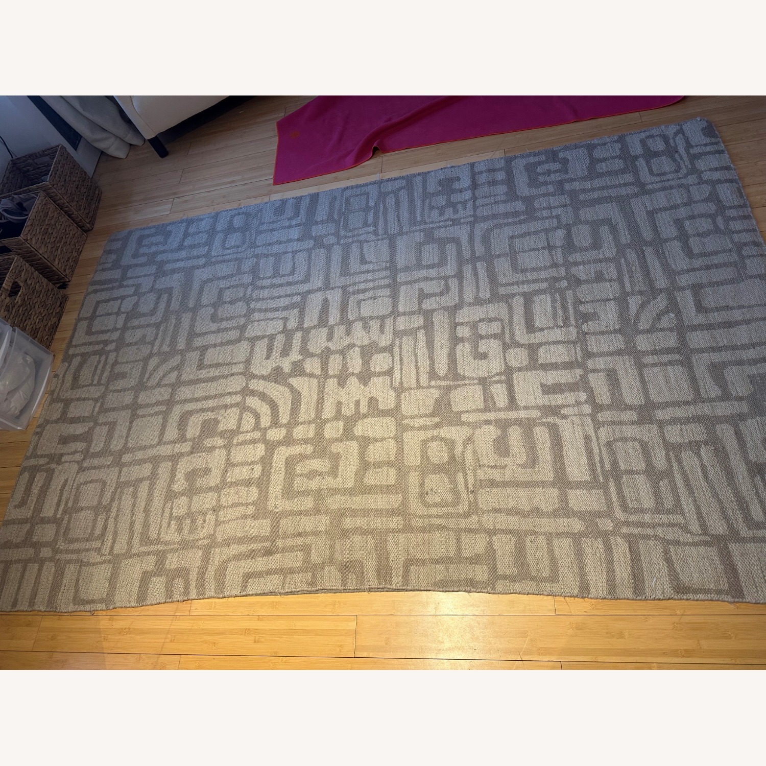 Kubbah Cloth Wool Rug - image-1