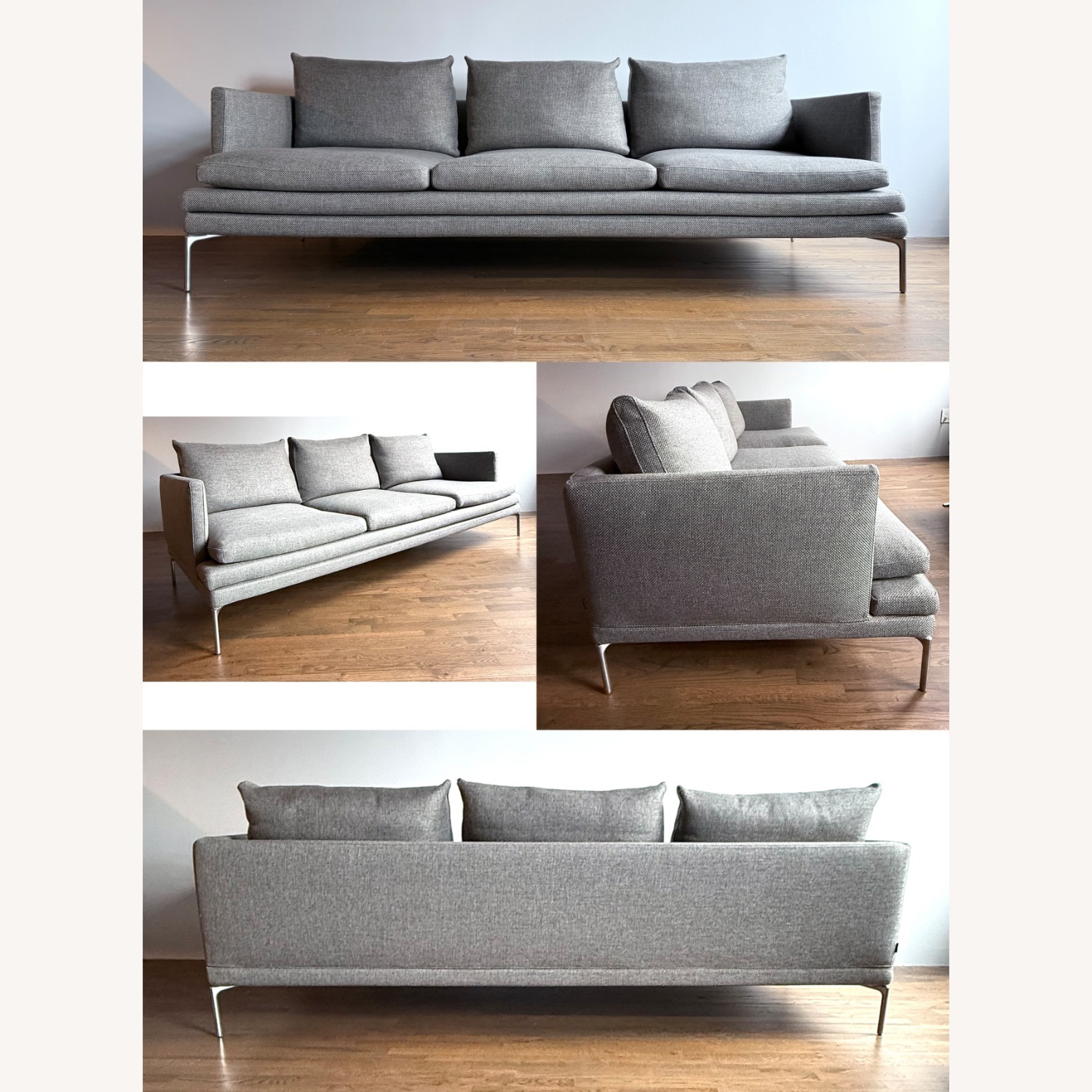 Zanotta William Monobloc Three-Seater Sofa - image-4