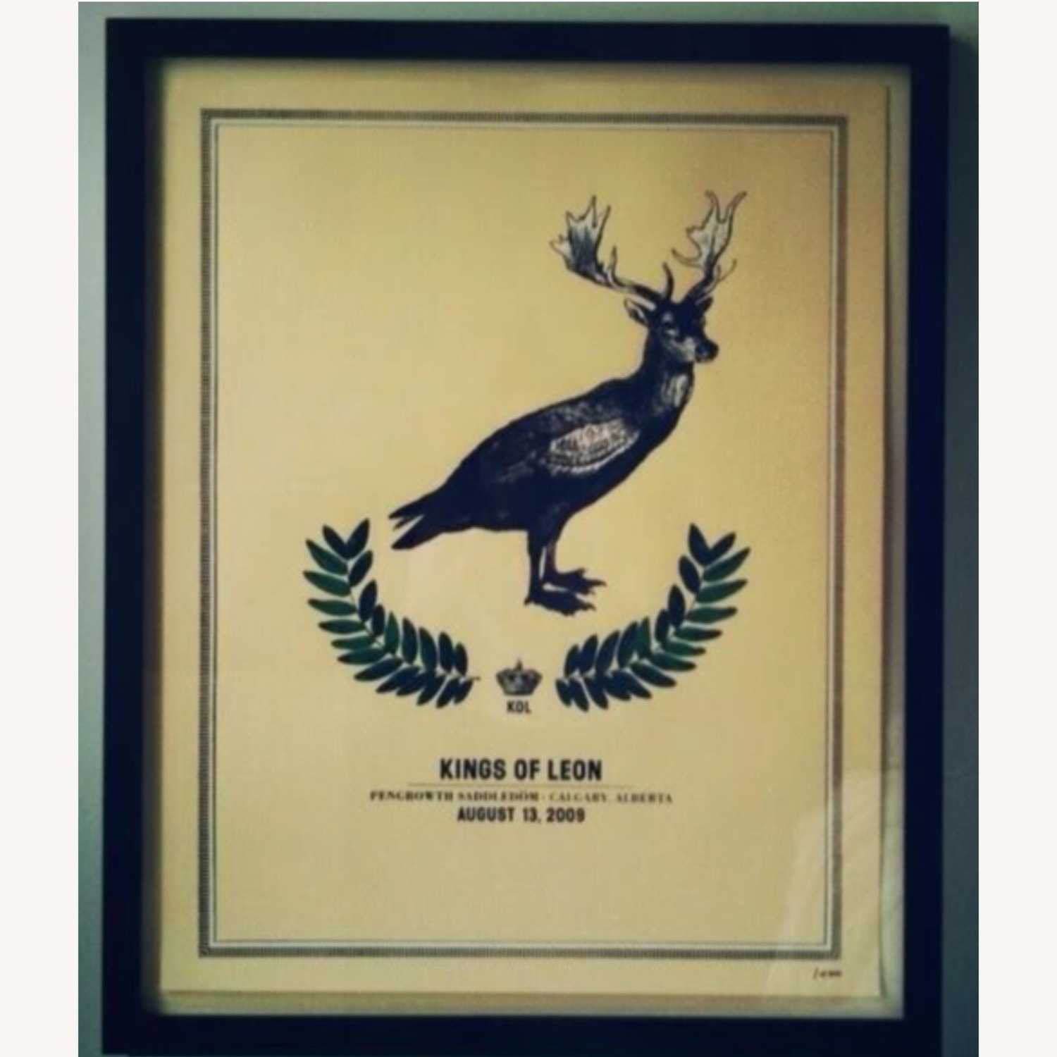 KINGS OF LEON Original Poster from 2009 Concert - image-2