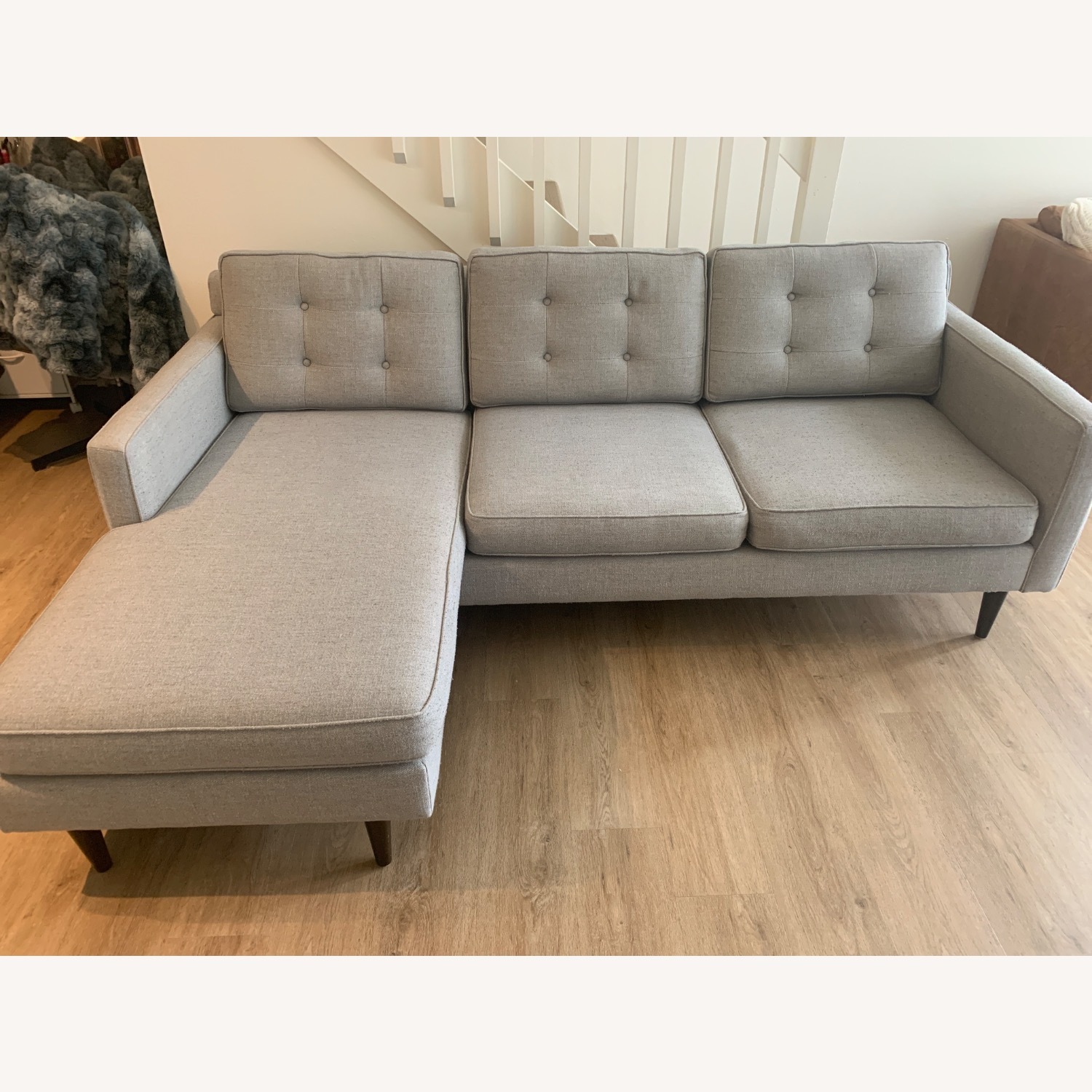 West Elm Drake 2-Piece Reversible Sectional - image-1