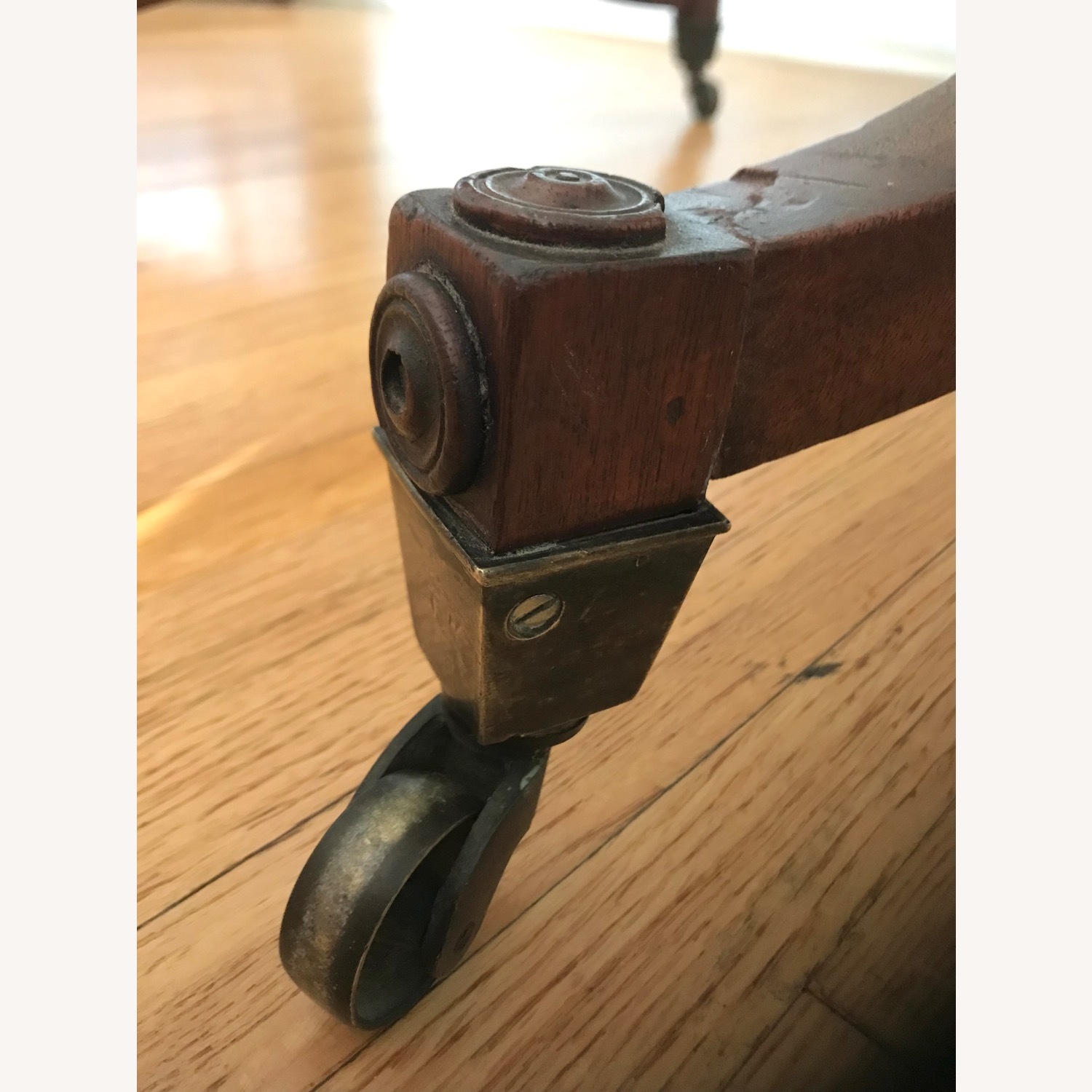 Antique English Floor Mirror - image-14