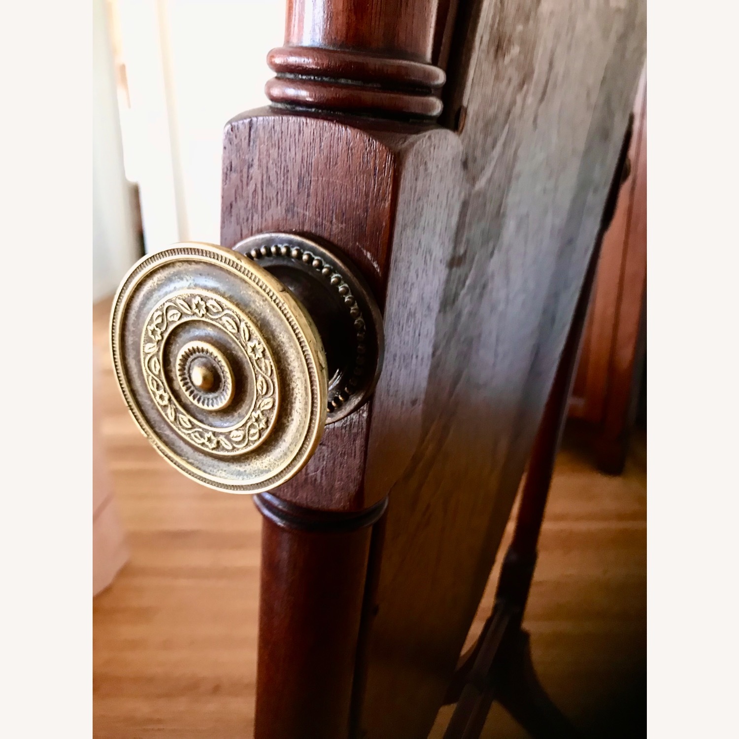 Antique English Floor Mirror - image-6