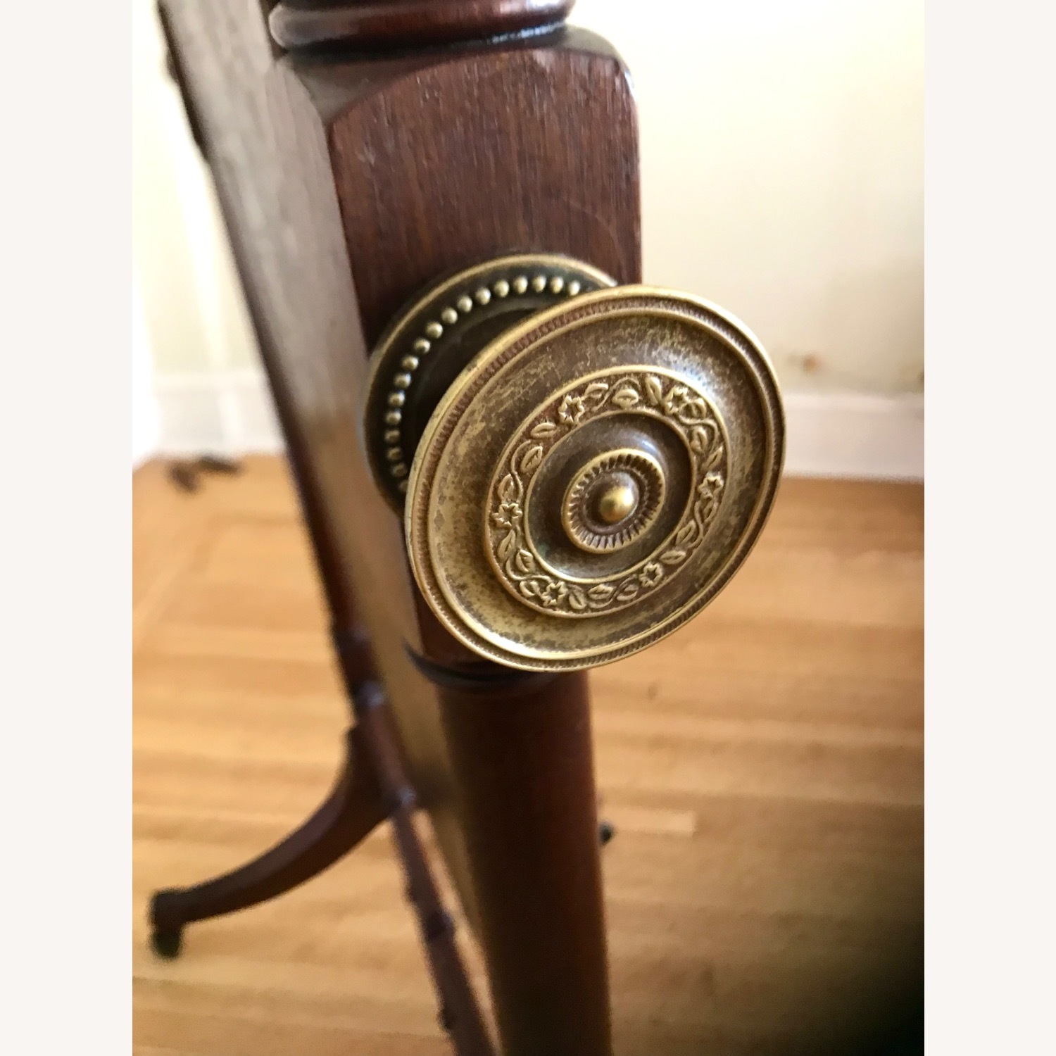 Antique English Floor Mirror - image-5