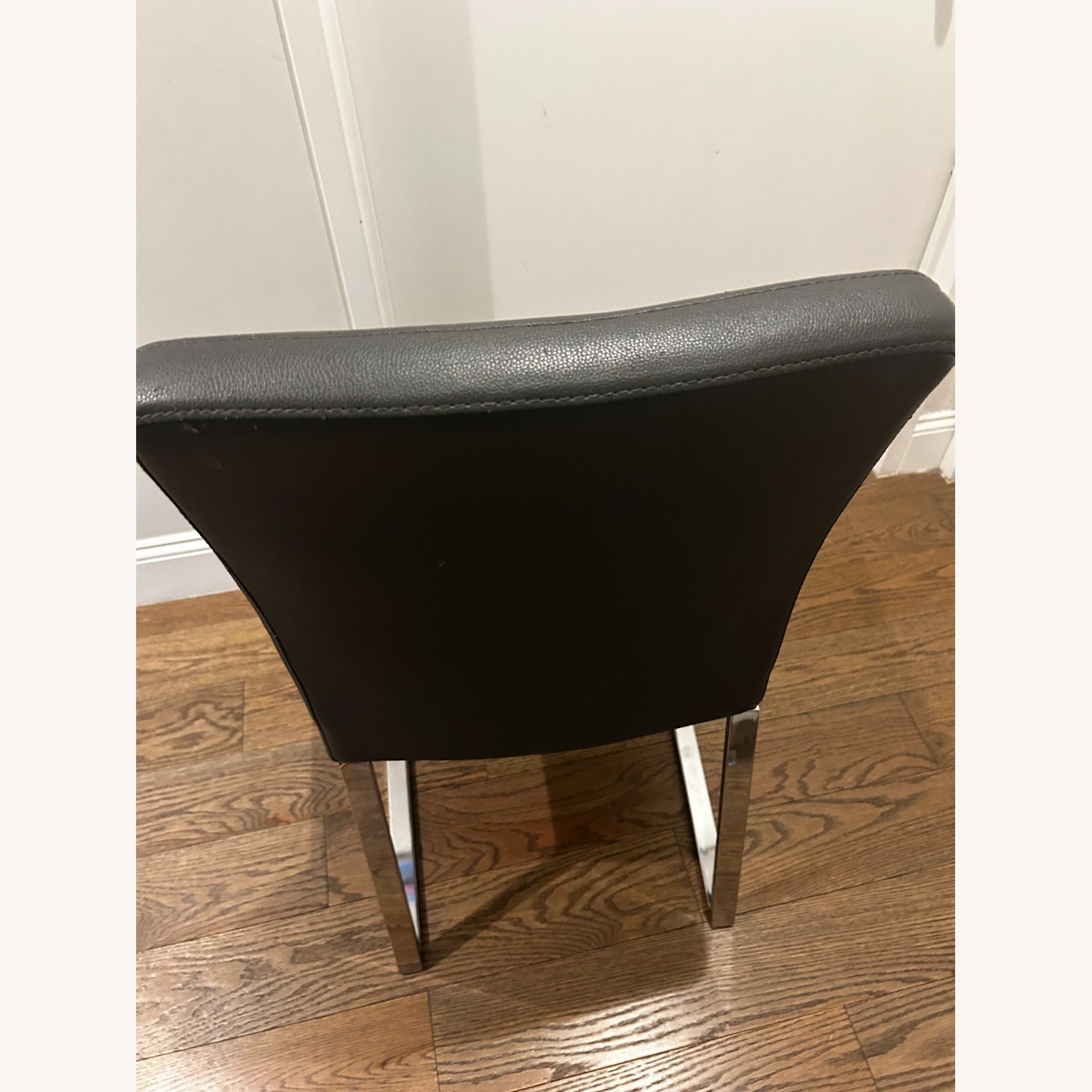 6 Modani Dark Grey Dining Chairs - image-3