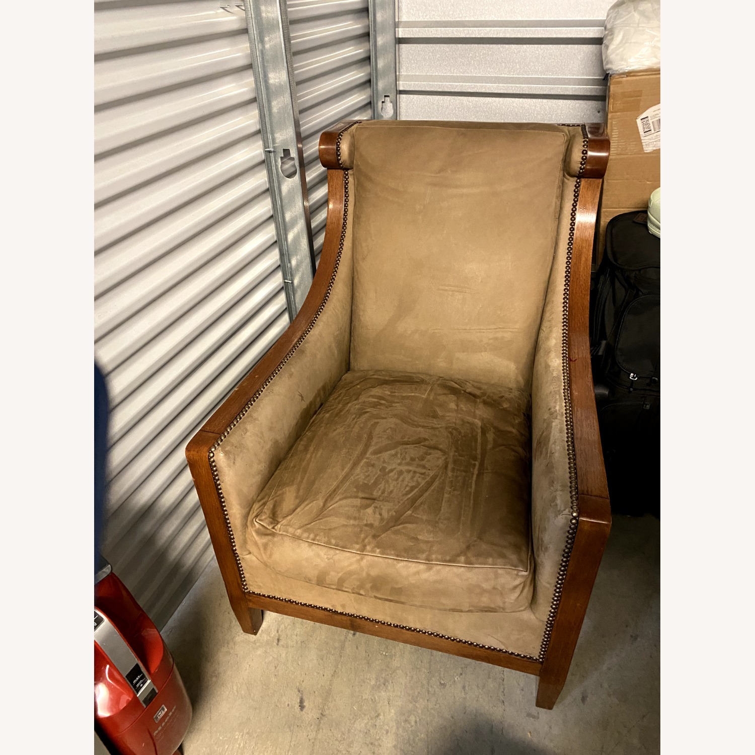 Dessin Fournir London Club Chair Suede - image-1