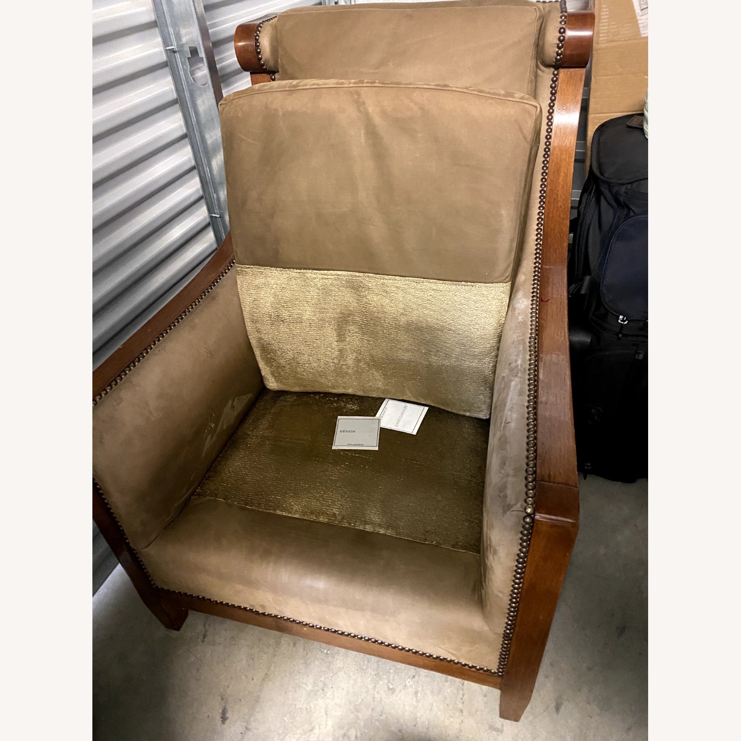 Dessin Fournir London Club Chair Suede - image-2