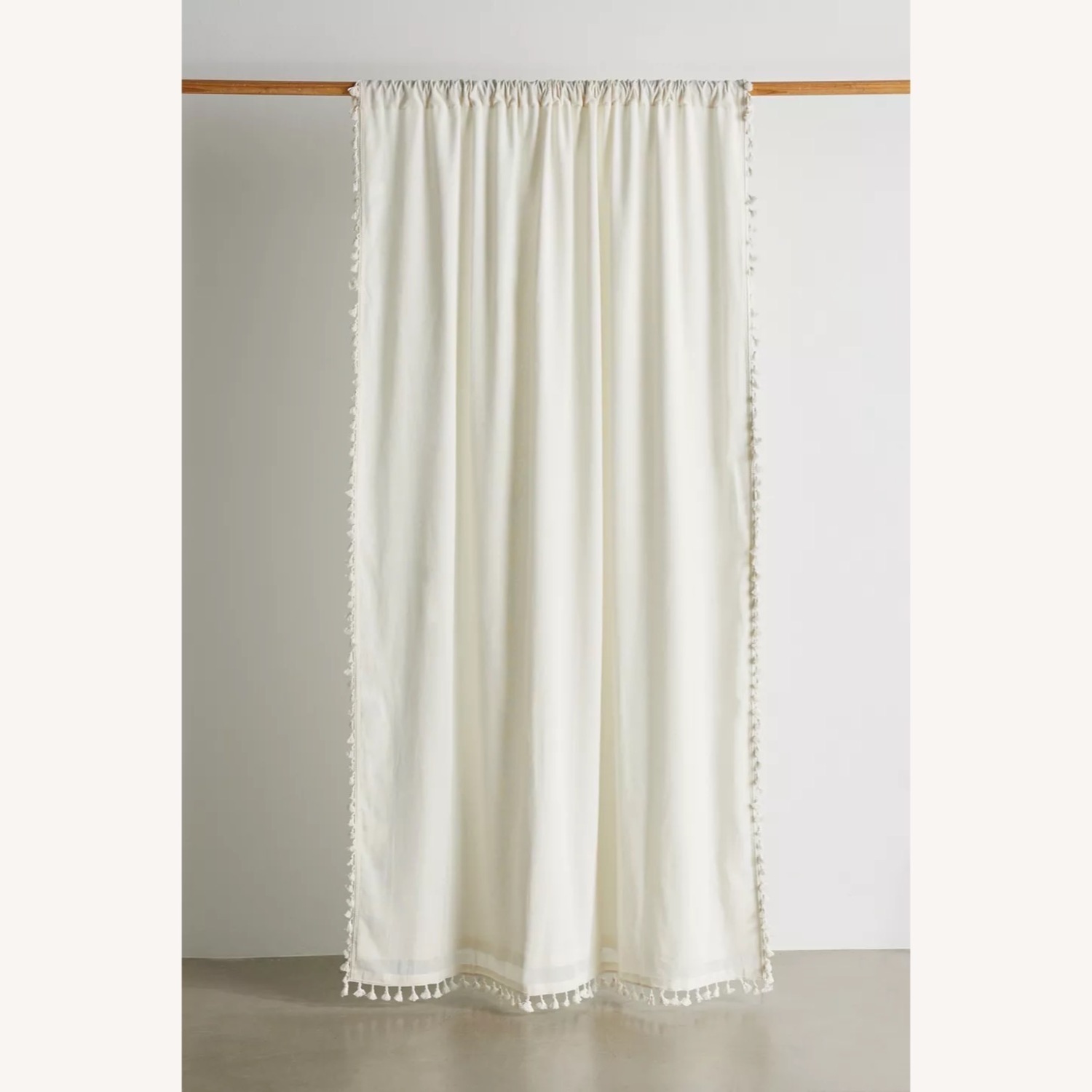Urban Outfitters Palma Fringe Light Blocking Curtains - image-2