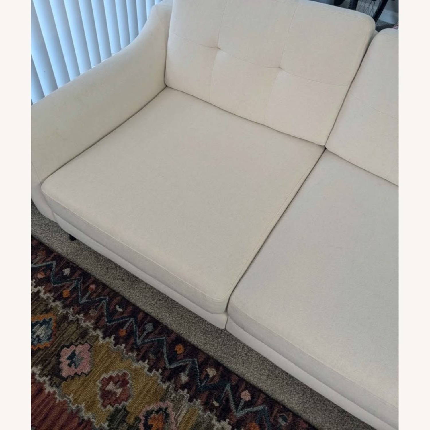 Burrow Nomad Ivory Loveseat - image-2