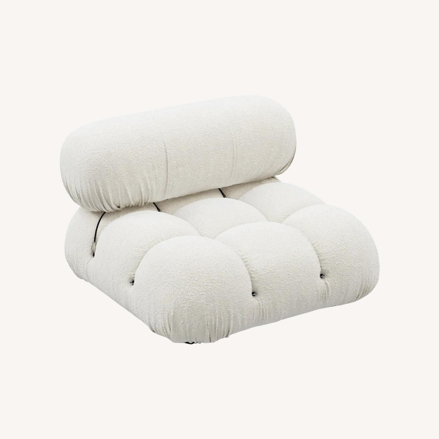 Mario Bellini Sectional, Pearl Boucle - image-4