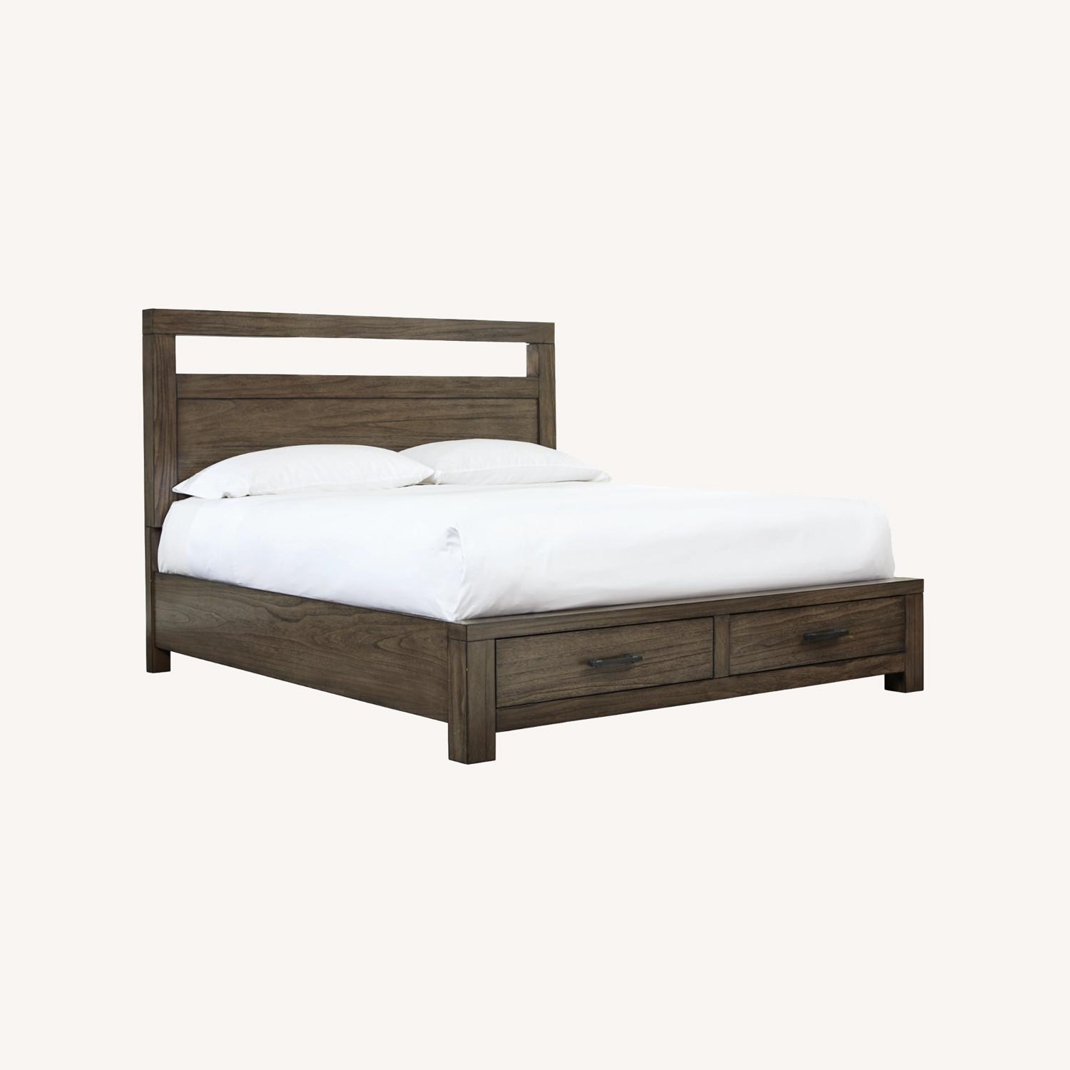 Ashley Furniture Deylin Queen Frame with Storage - image-0