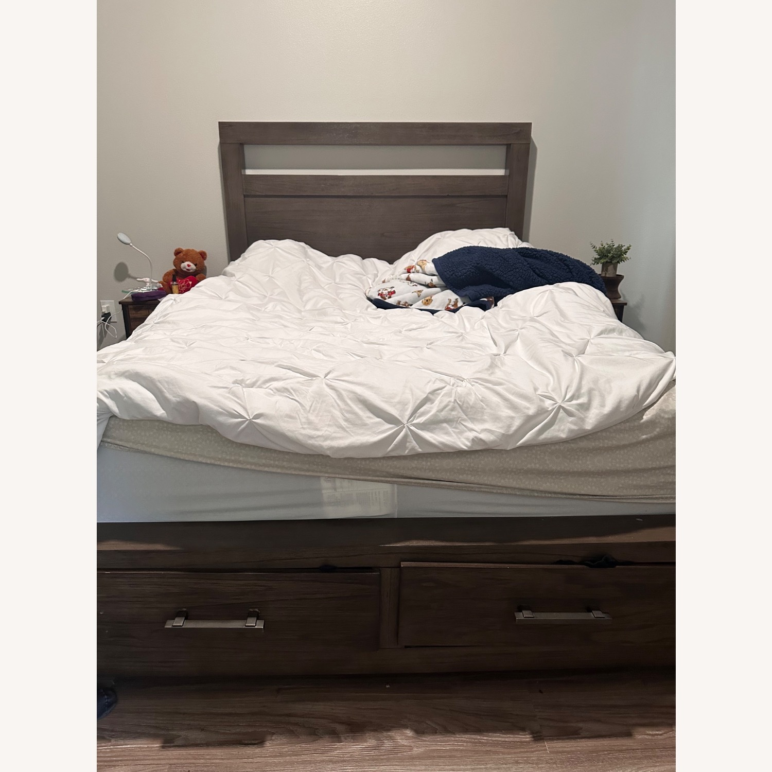 Ashley Furniture Deylin Queen Frame with Storage - image-1