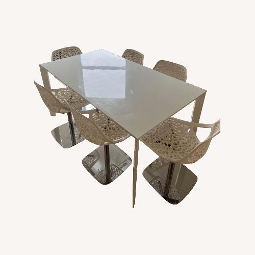 Used Casprini Caprice Table and Chairs (8) for sale on AptDeco