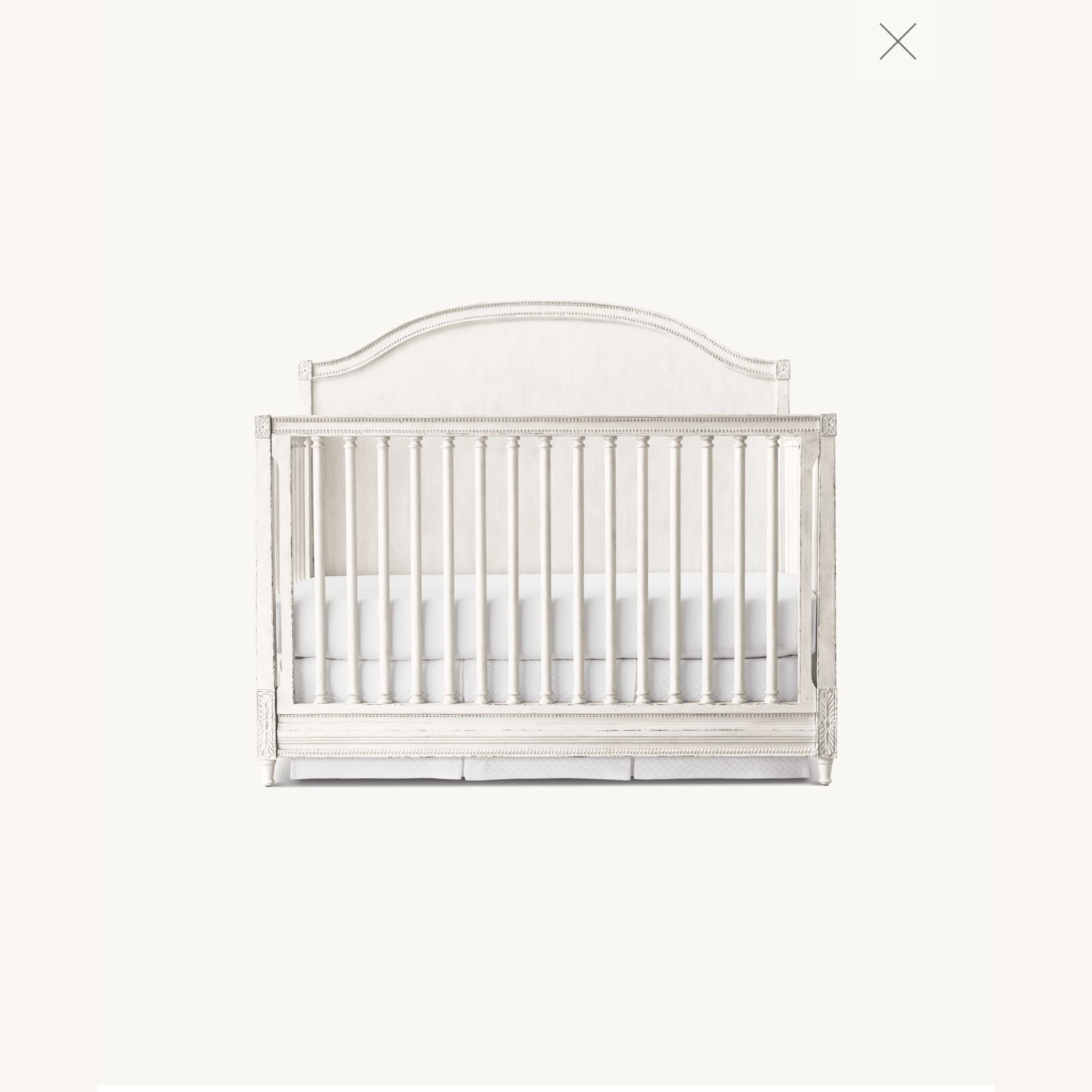 Restoration Hardware Bellina Convertible Crib Toddler Bed - image-1
