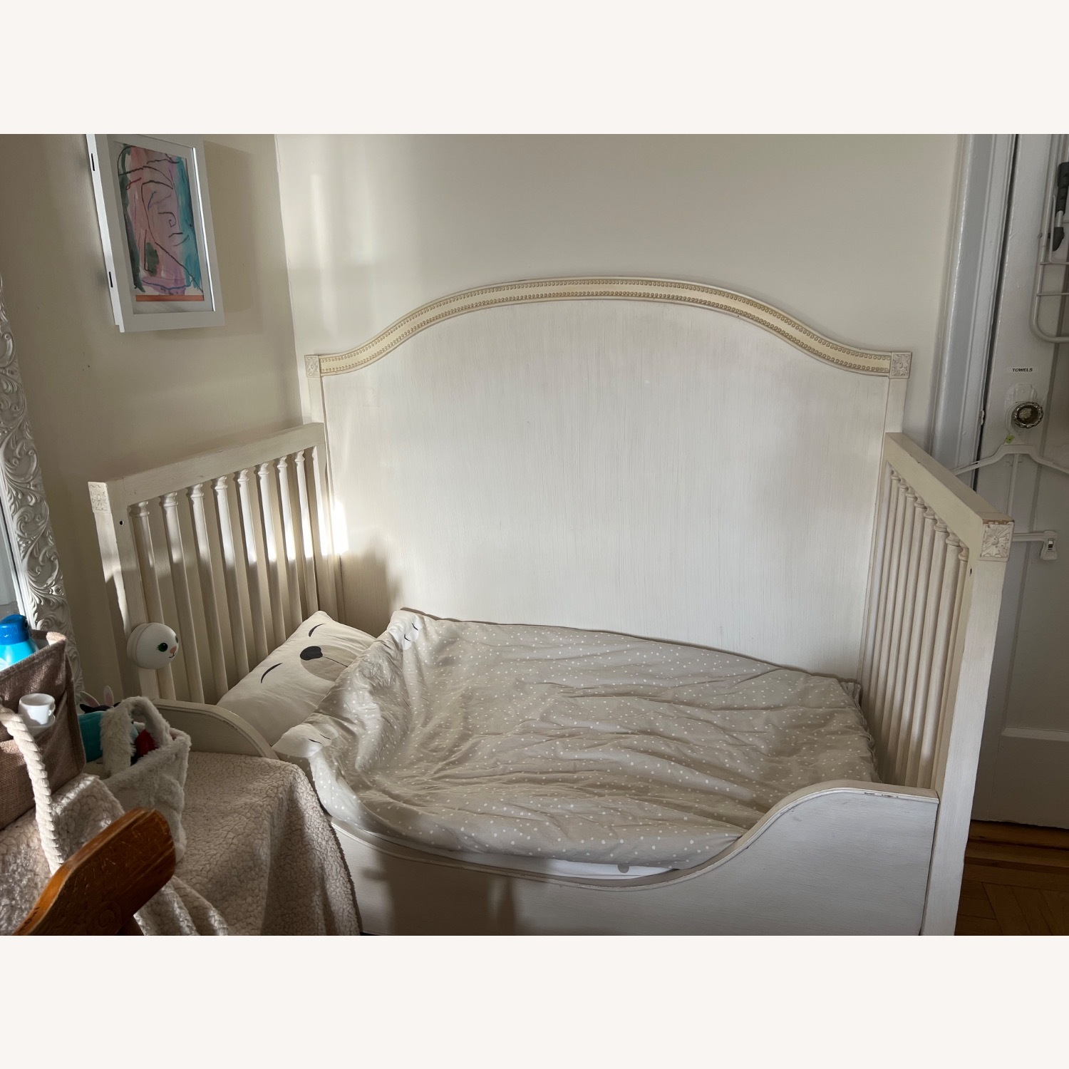 Restoration Hardware Bellina Convertible Crib Toddler Bed - image-5