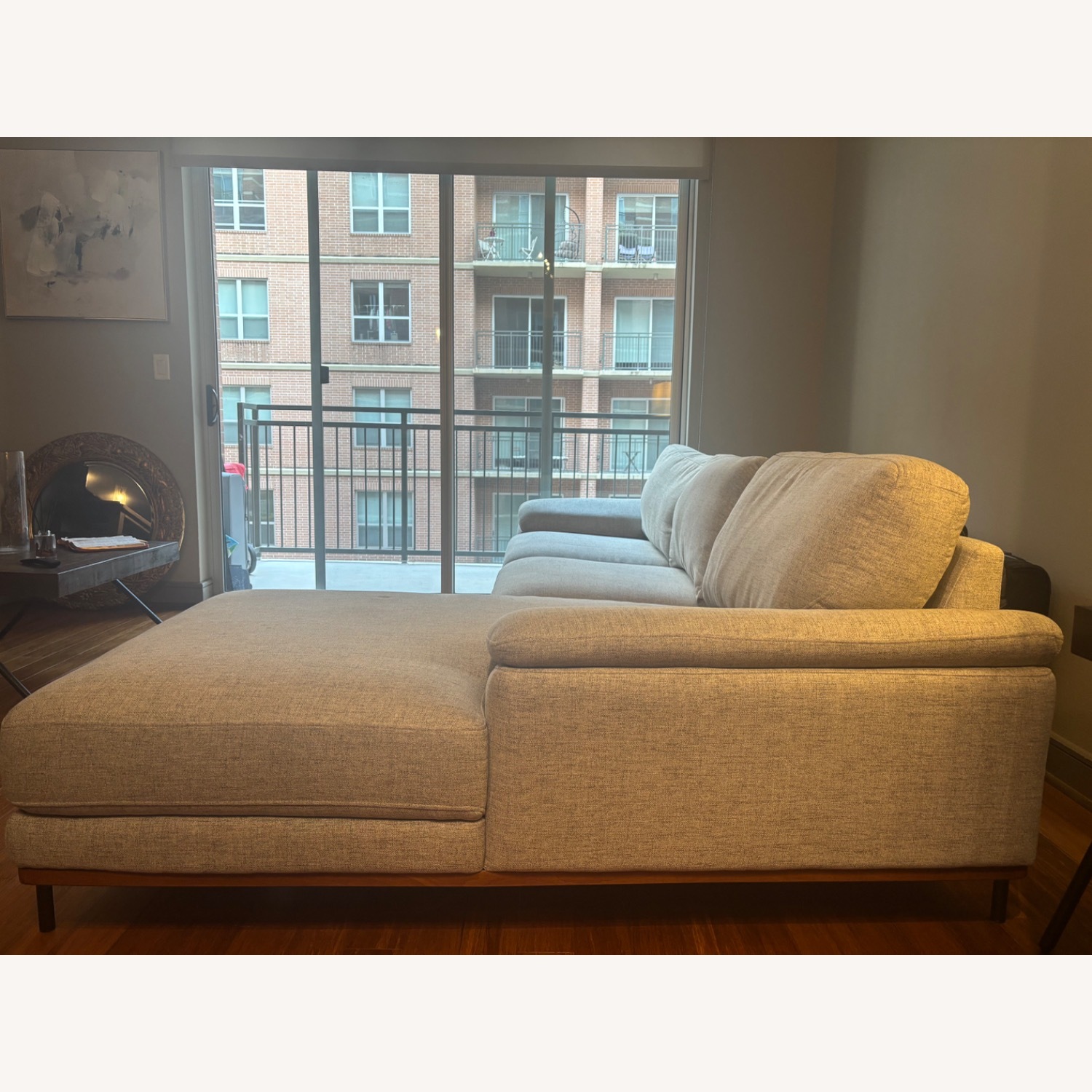 Rooms To Go Abbottsville Gray Sofa - image-3