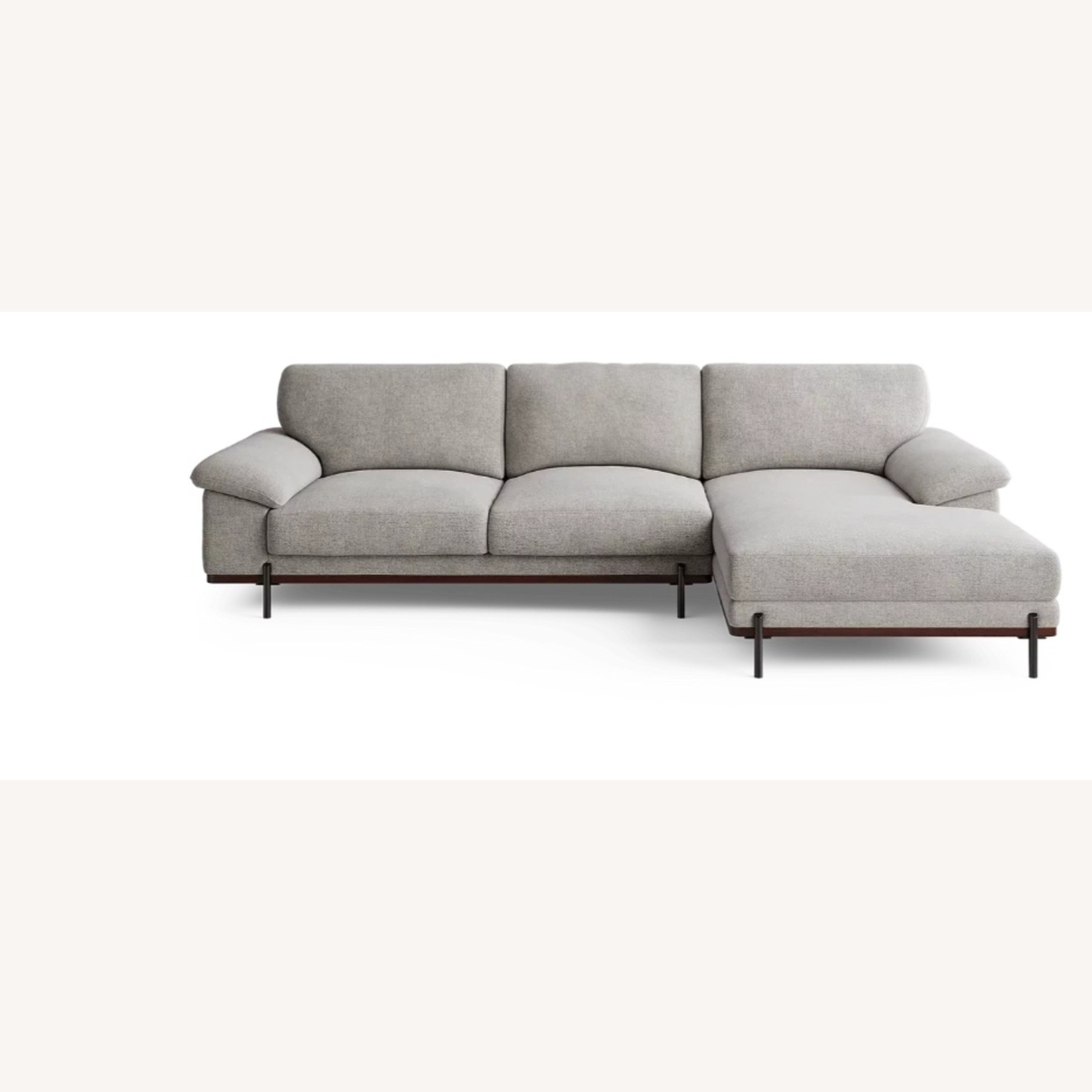 Rooms To Go Abbottsville Gray Sofa - image-7