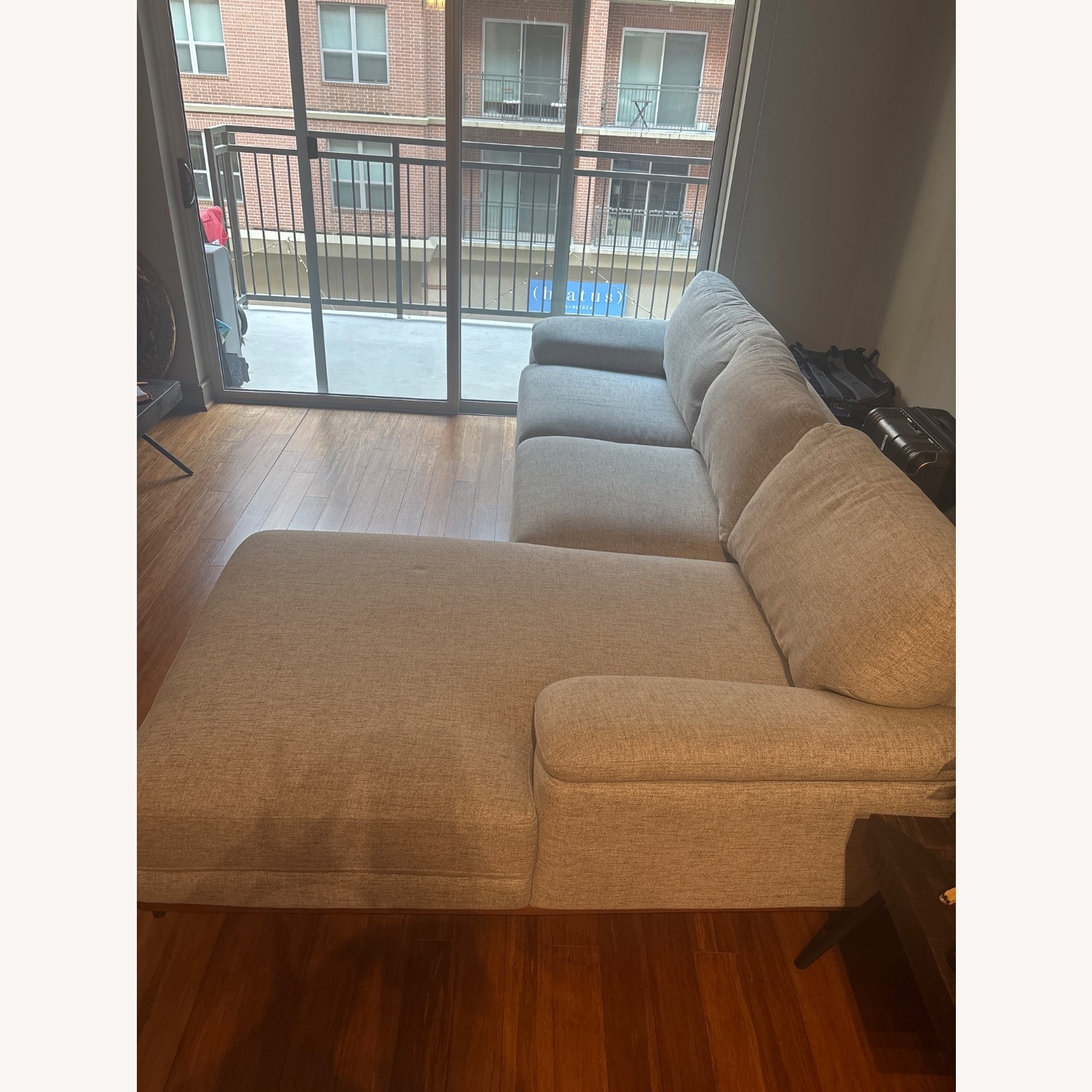 Rooms To Go Abbottsville Gray Sofa - image-2