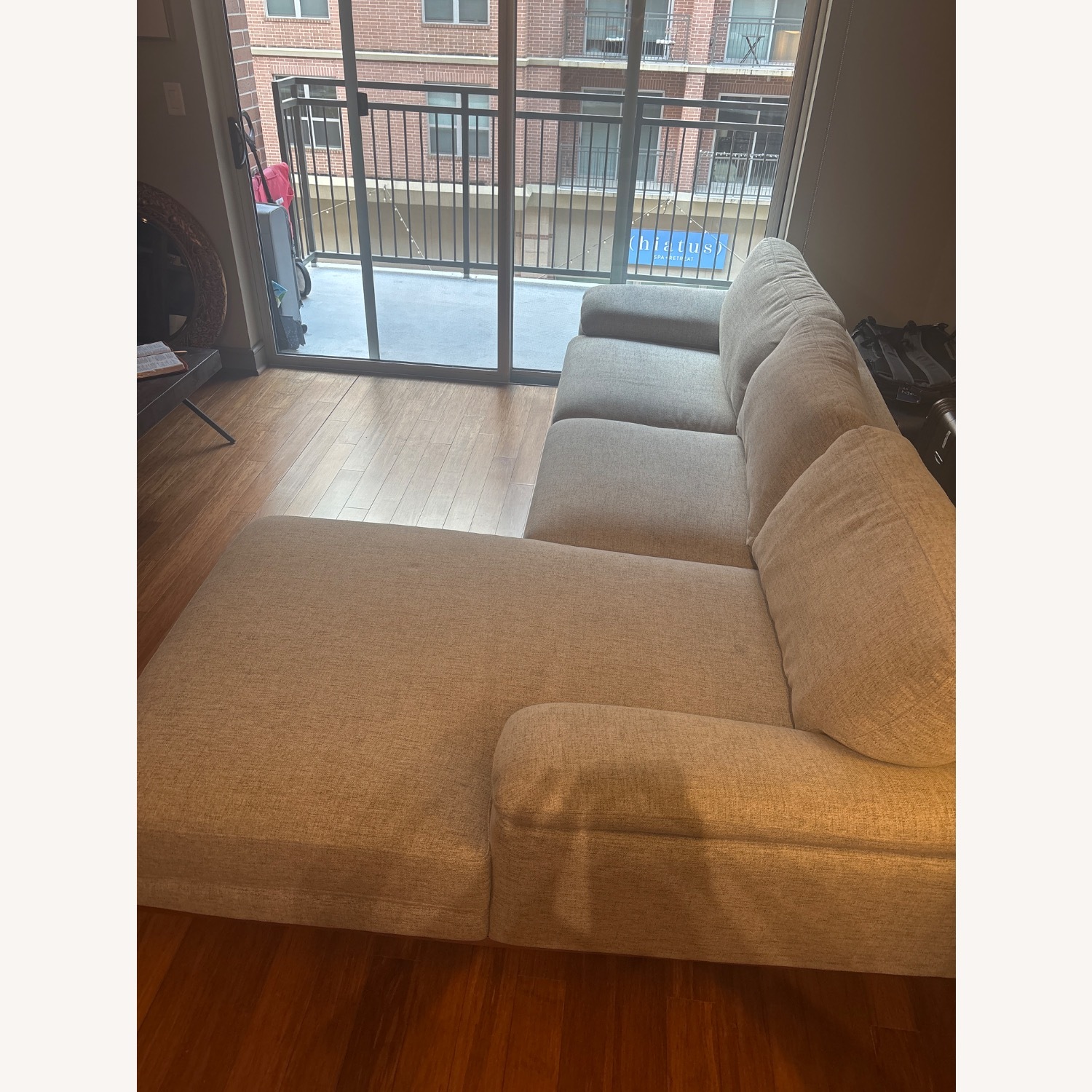 Rooms To Go Abbottsville Gray Sofa - image-5