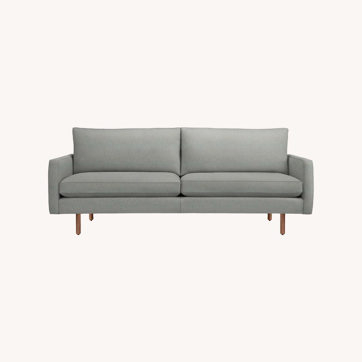Room & Board Jasper Loveseat in Dawson Cement - image-0
