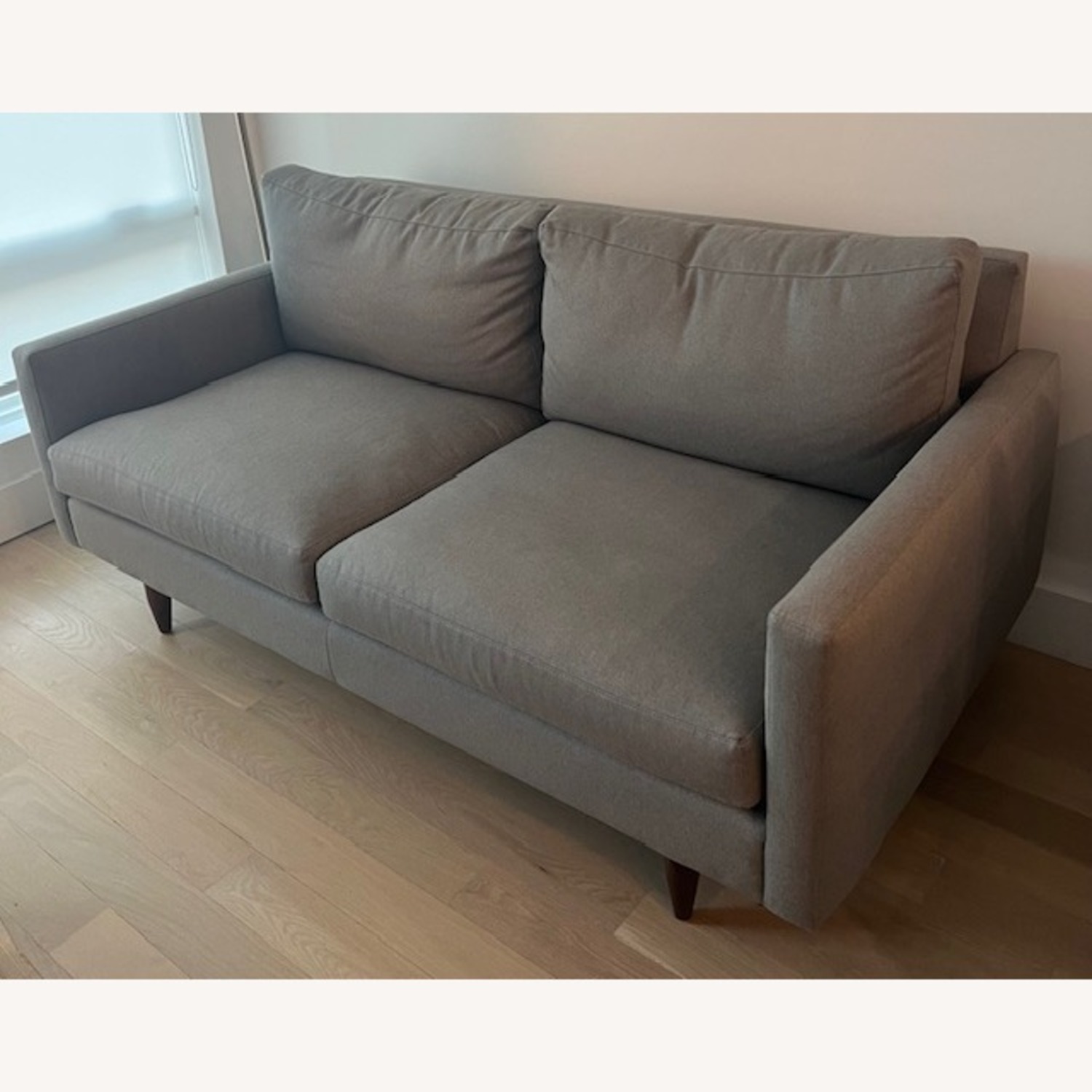 Room & Board Jasper Loveseat in Dawson Cement - image-2