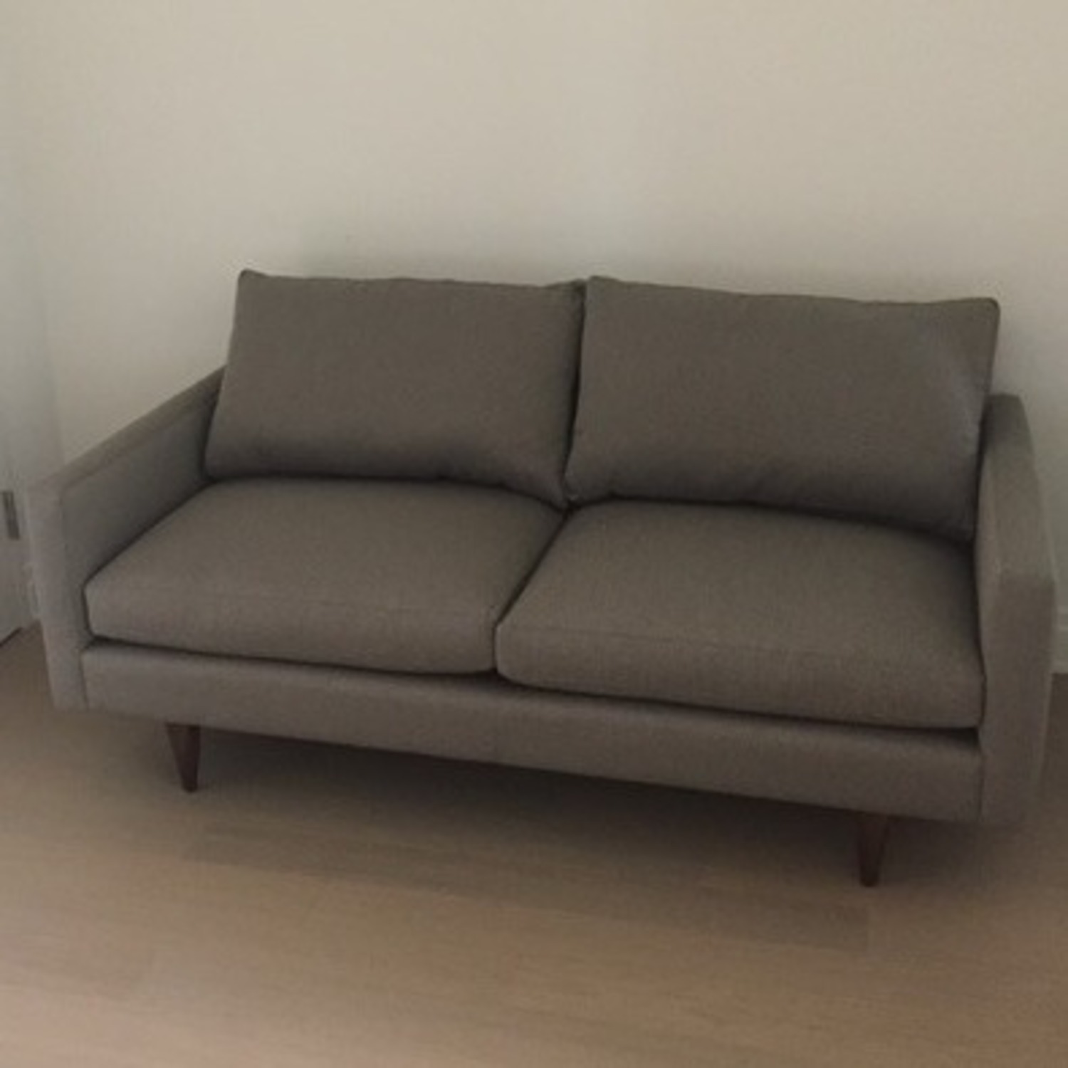 Room & Board Jasper Loveseat in Dawson Cement - image-3