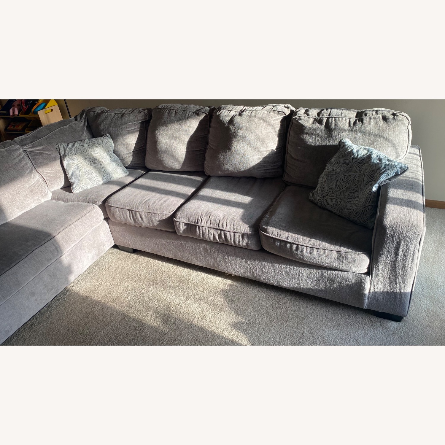 Ashley Altari 2-Piece Sleeper Sectional with Chaise - image-1