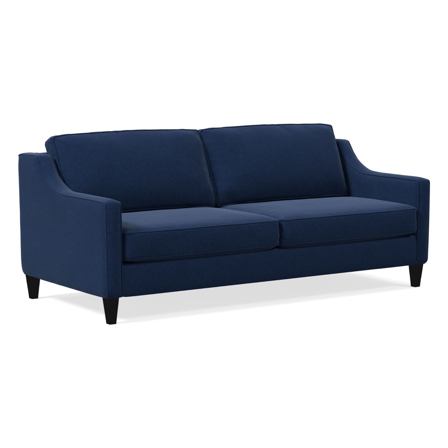 West Elm Paidge Sleeper Sofa Midnight Blue - image-6