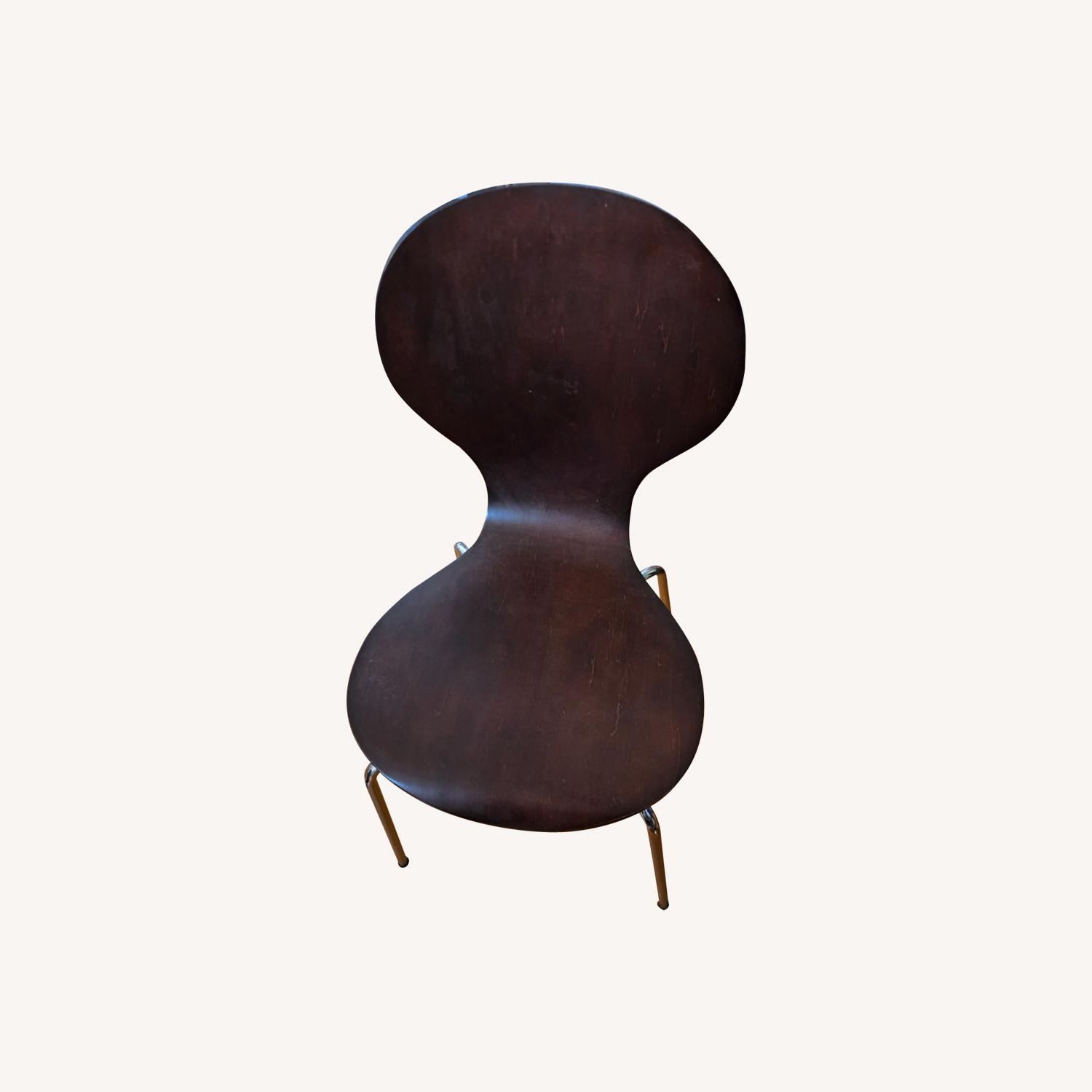 Mid-Century Modern Dining Room Chairs Set of 4 - image-0