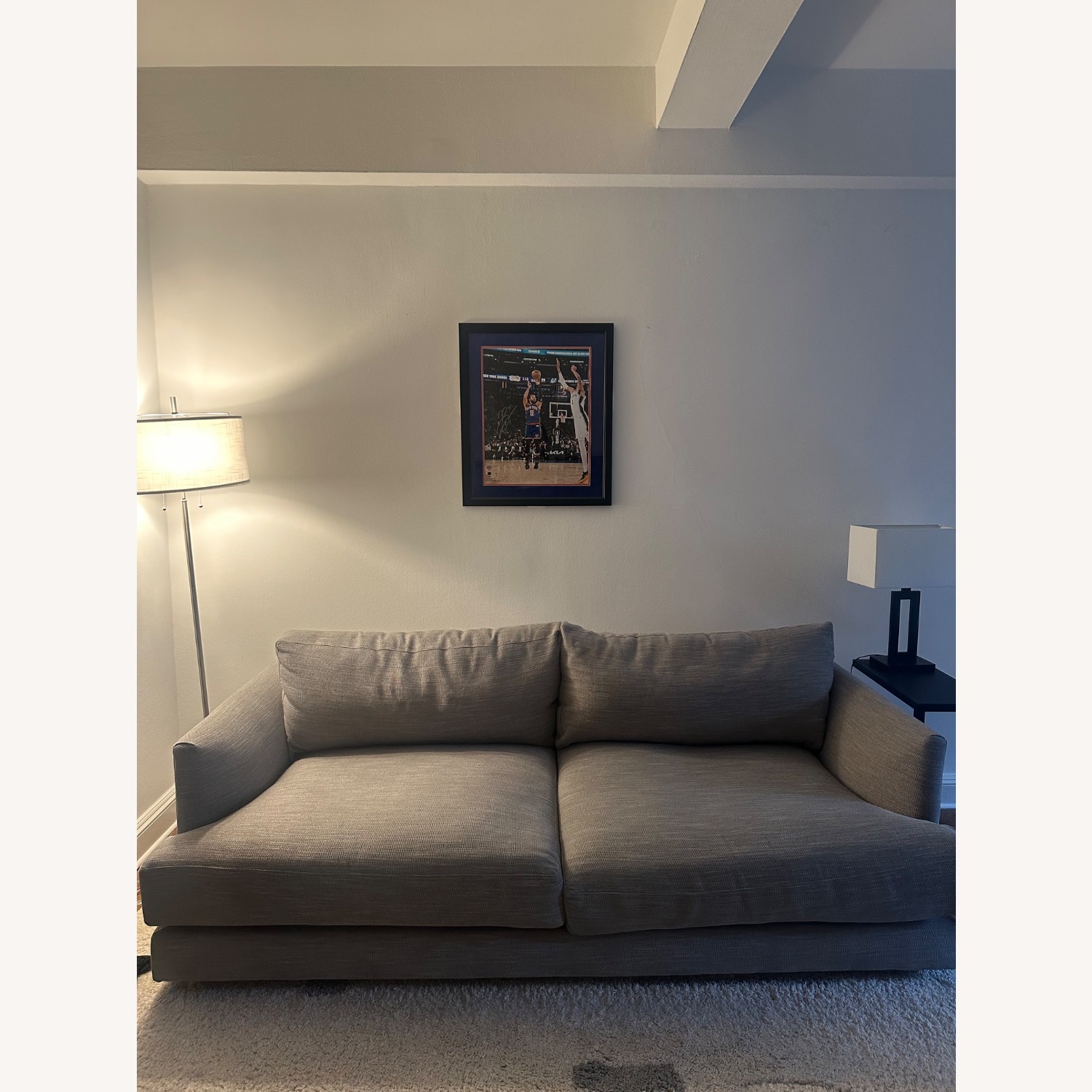 West Elm Gray Haven Sofa - image-1