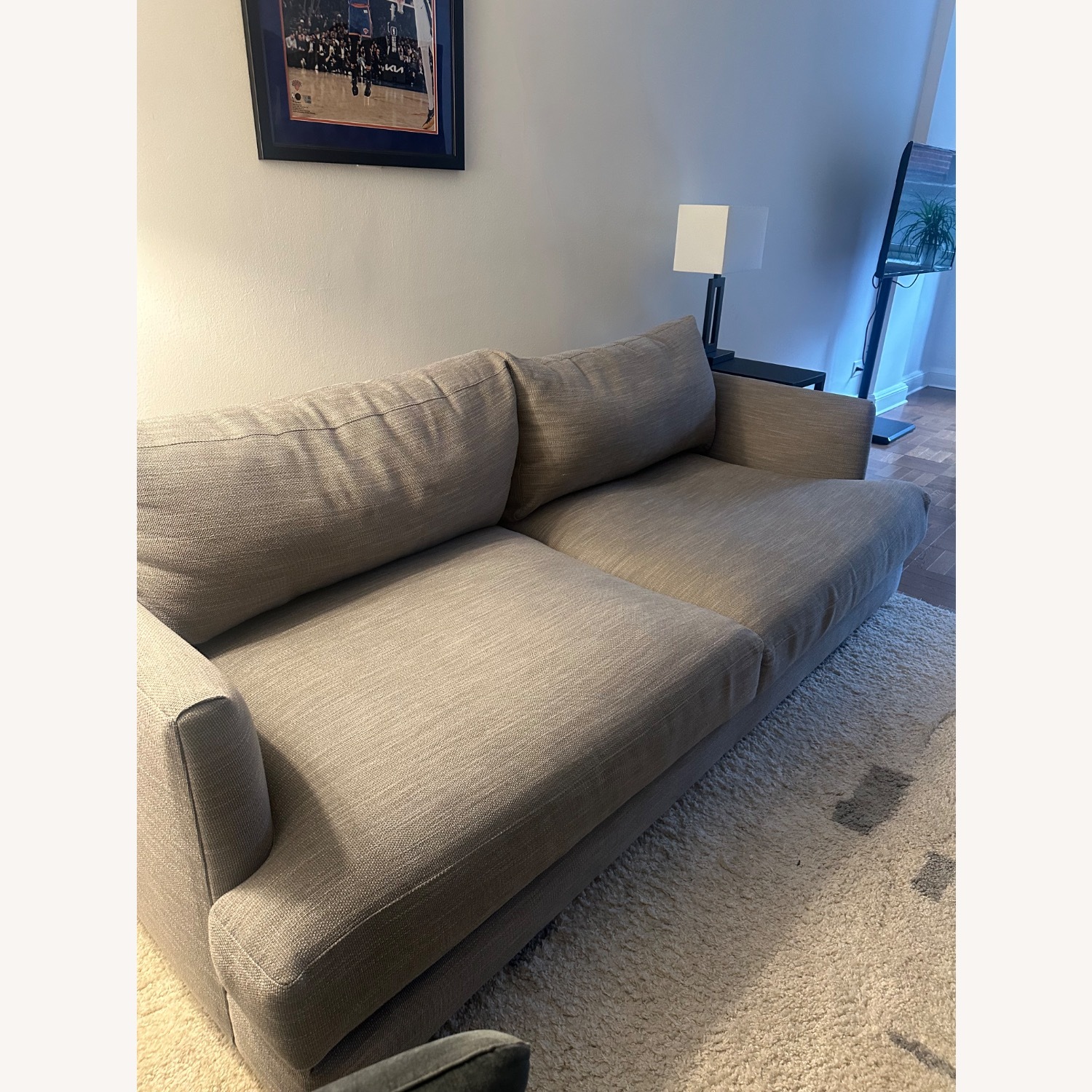 West Elm Gray Haven Sofa - image-4