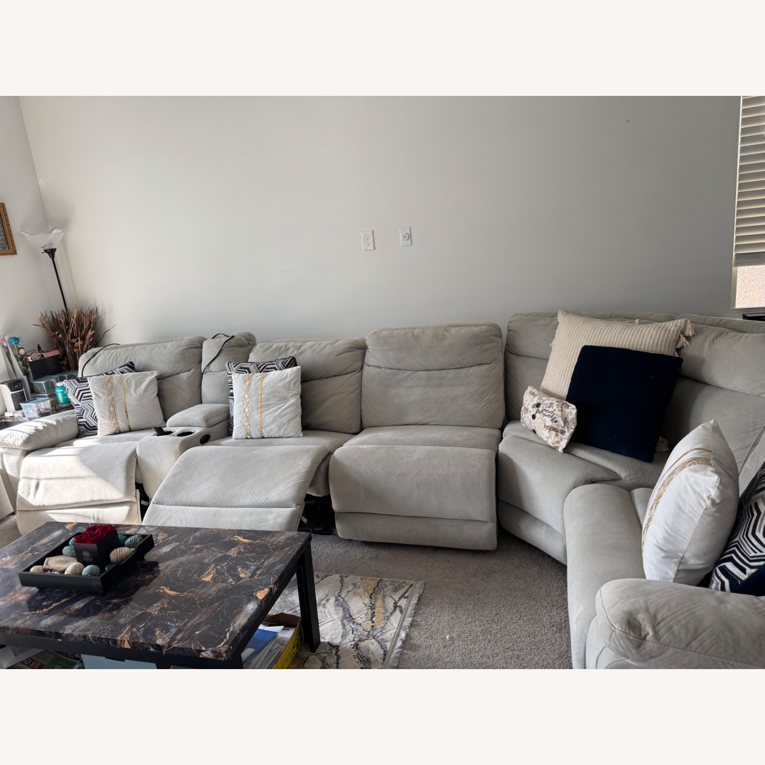 Light Gray Sectional - image-2