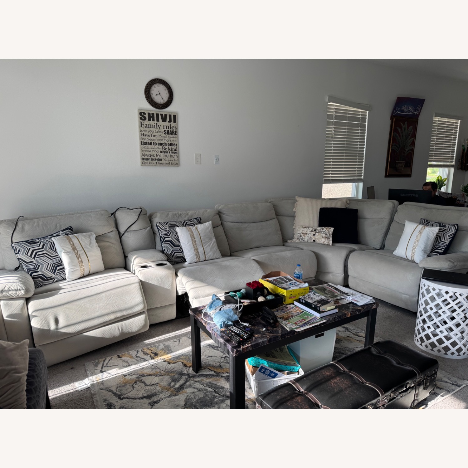 Light Gray Sectional - image-3